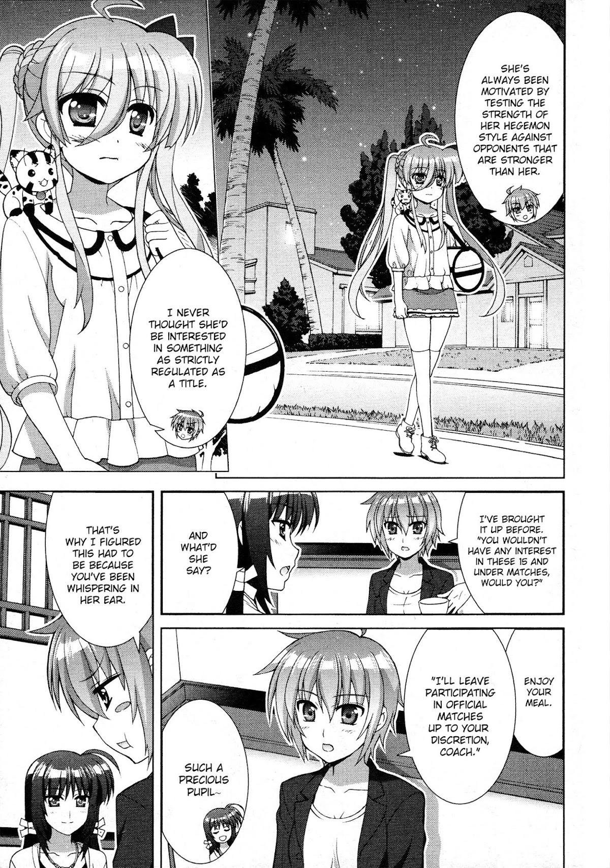 Mahou Shoujo Lyrical Nanoha Vivid Chapter 84 page 5 - Chapter 84 : Taking on the World