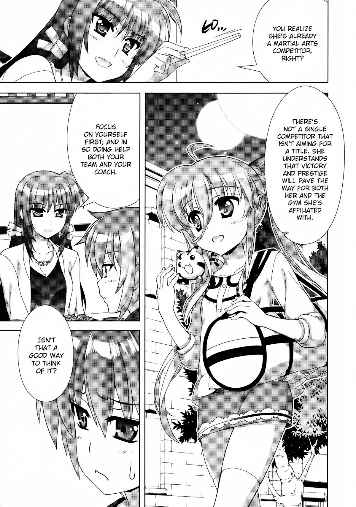 Mahou Shoujo Lyrical Nanoha Vivid Chapter 84 page 7 - Chapter 84 : Taking on the World