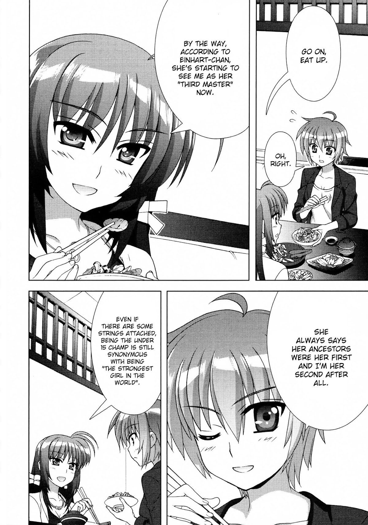 Mahou Shoujo Lyrical Nanoha Vivid Chapter 84 page 8 - Chapter 84 : Taking on the World