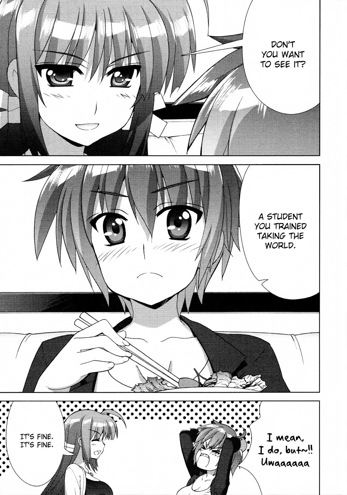 Mahou Shoujo Lyrical Nanoha Vivid Chapter 84 page 9 - Chapter 84 : Taking on the World