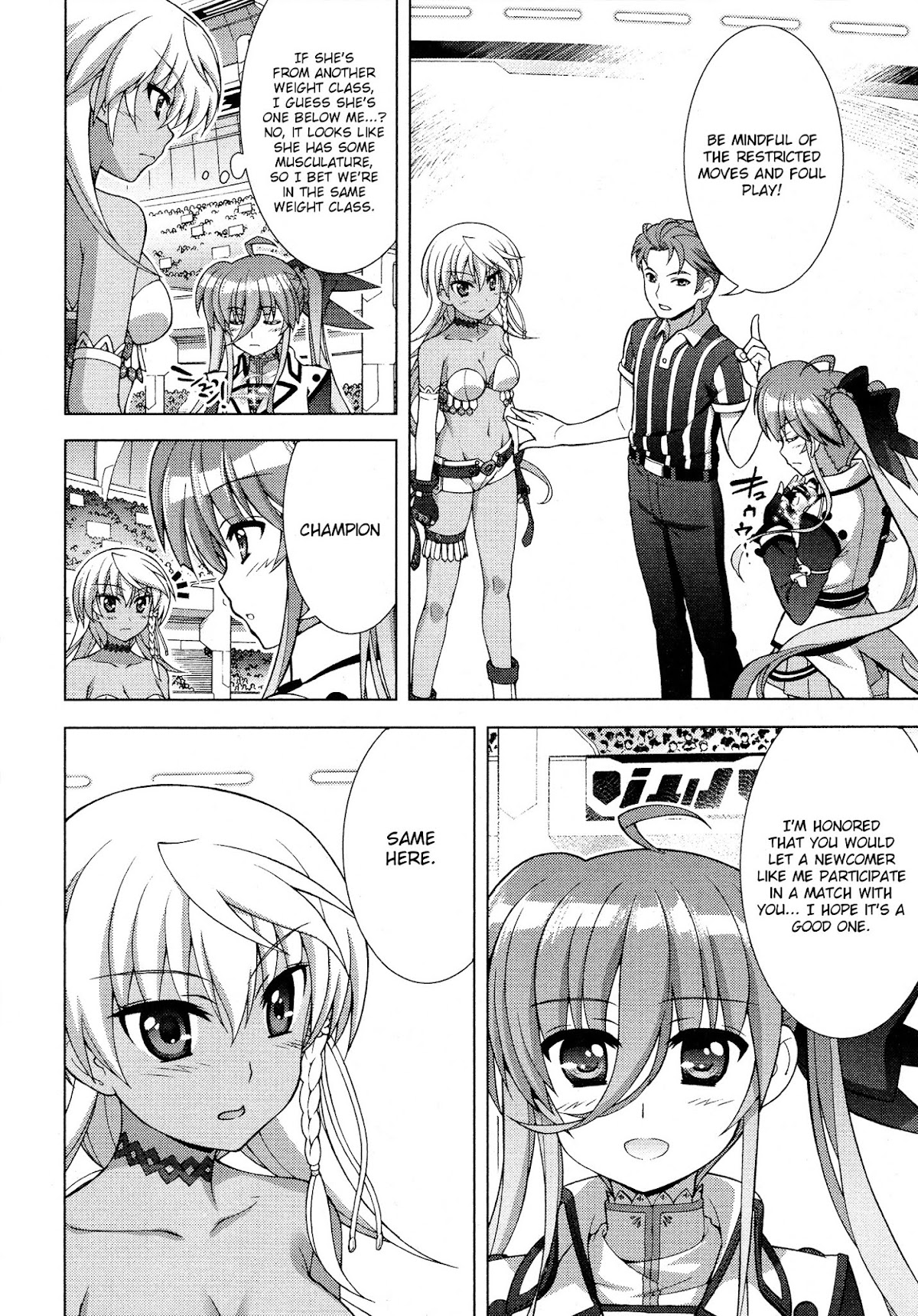 Mahou Shoujo Lyrical Nanoha Vivid Chapter 85 page 12 - Chapter 85 : Edelgard Barkas