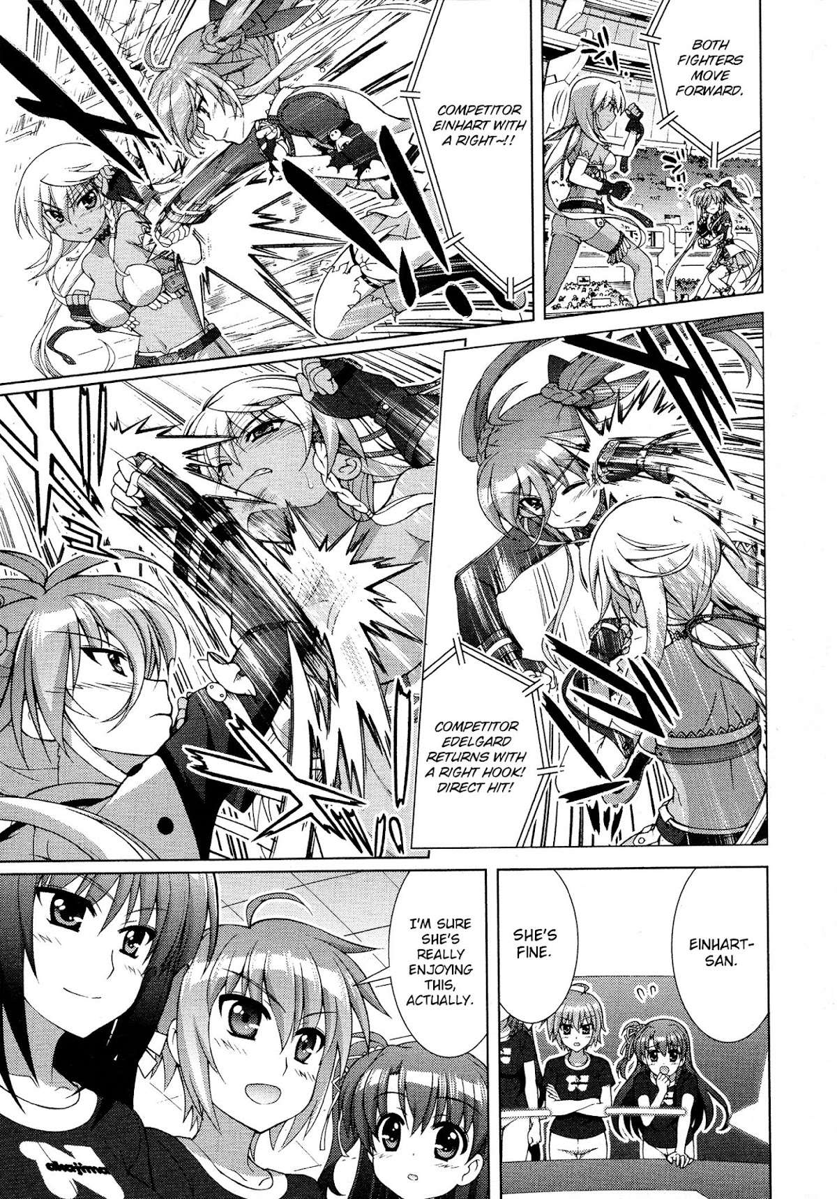 Mahou Shoujo Lyrical Nanoha Vivid Chapter 85 page 23 - Chapter 85 : Edelgard Barkas