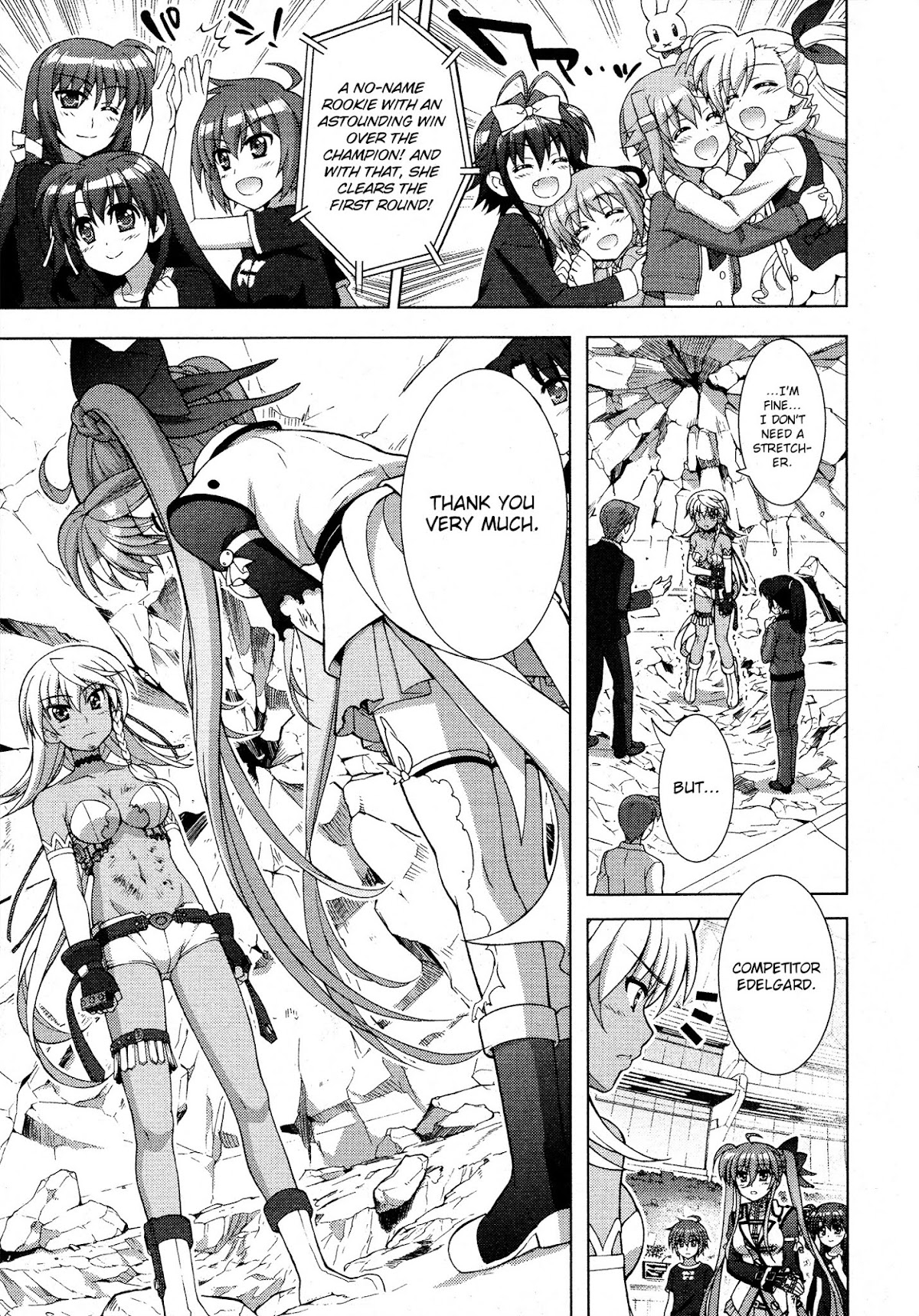 Mahou Shoujo Lyrical Nanoha Vivid Chapter 85 page 28 - Chapter 85 : Edelgard Barkas
