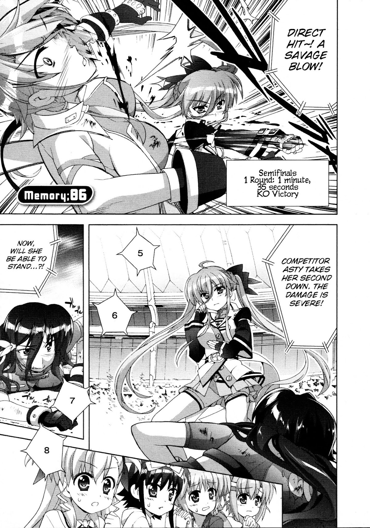 Mahou Shoujo Lyrical Nanoha Vivid Chapter 86 page 1 - Chapter 86 : Road to Victory