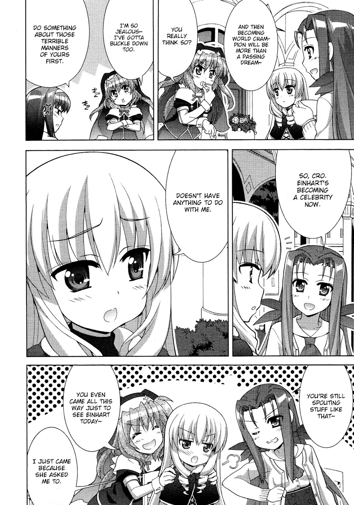 Mahou Shoujo Lyrical Nanoha Vivid Chapter 86 page 12 - Chapter 86 : Road to Victory