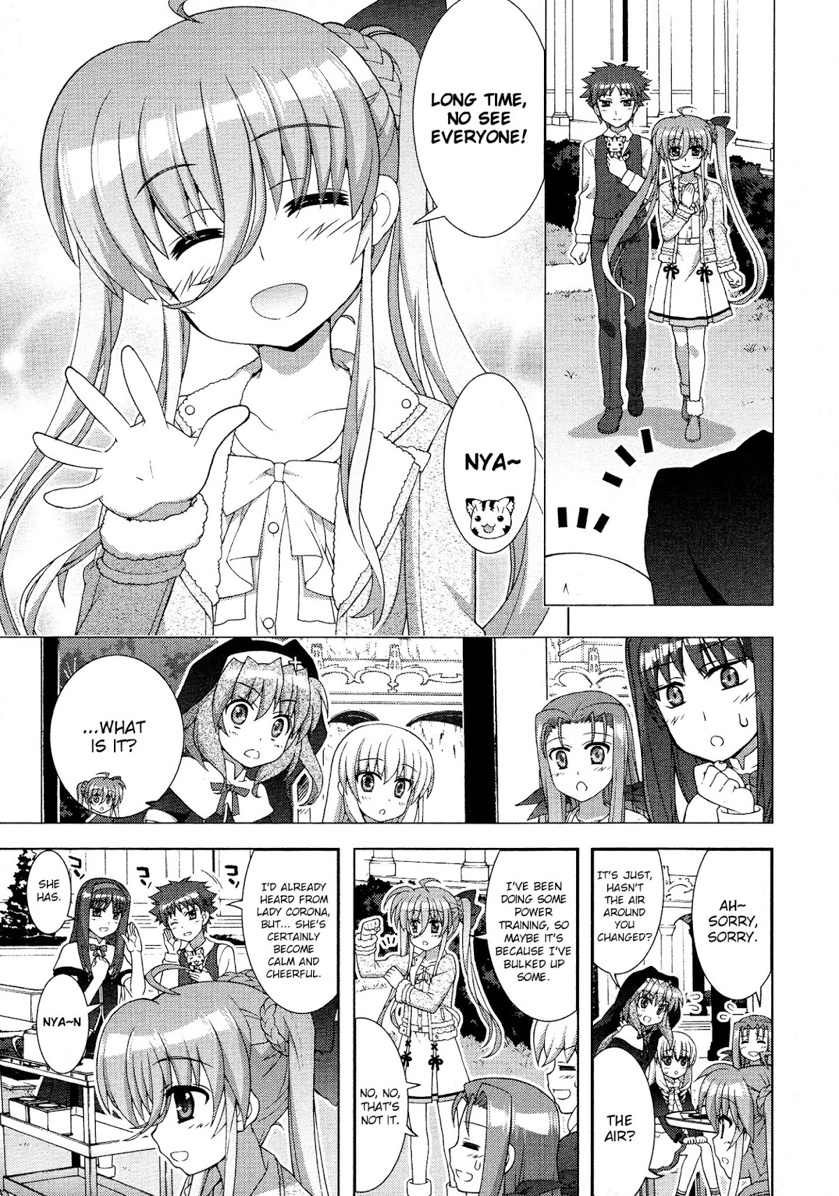 Mahou Shoujo Lyrical Nanoha Vivid Chapter 86 page 13 - Chapter 86 : Road to Victory