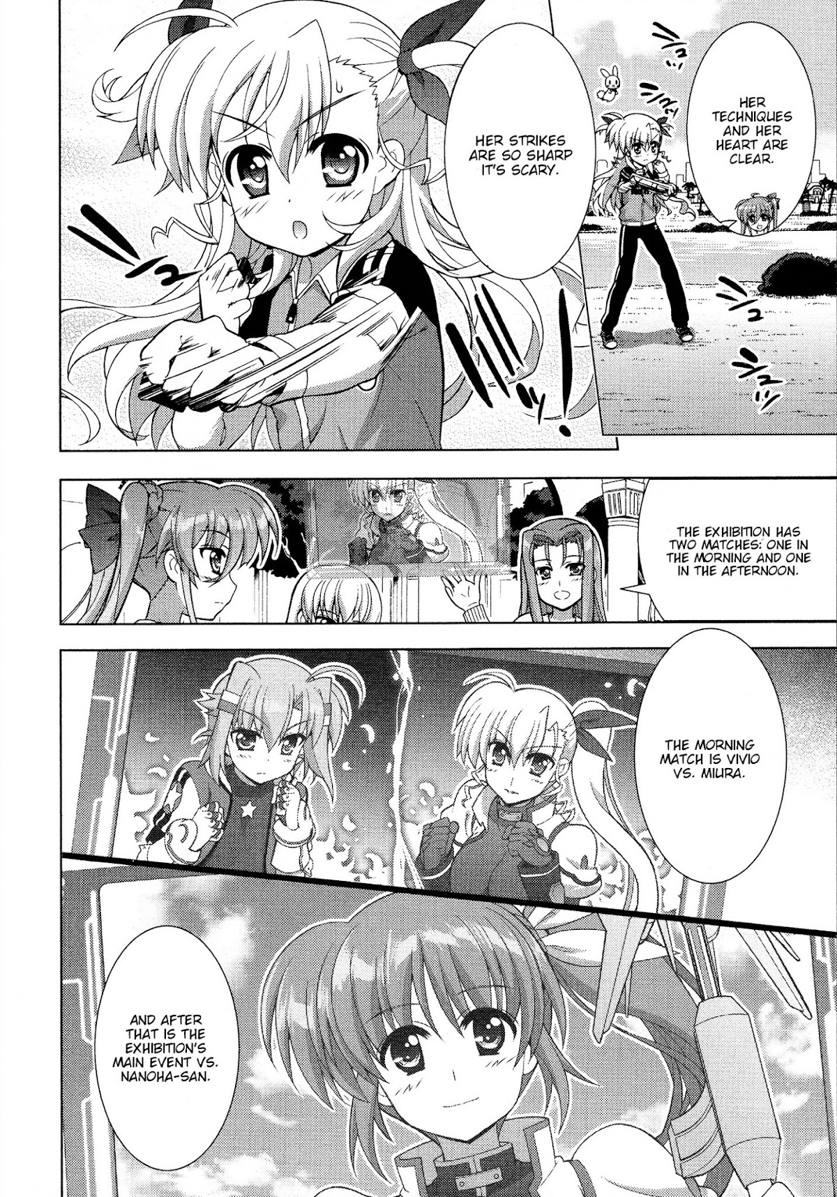 Mahou Shoujo Lyrical Nanoha Vivid Chapter 86 page 16 - Chapter 86 : Road to Victory