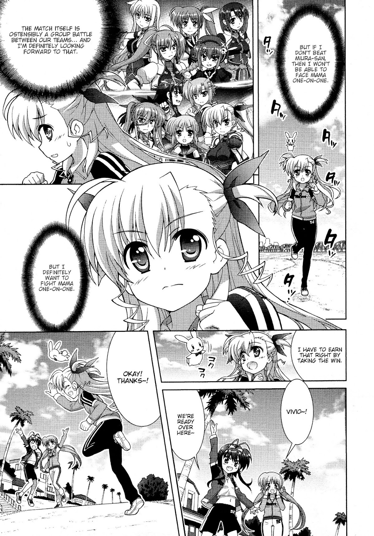 Mahou Shoujo Lyrical Nanoha Vivid Chapter 86 page 17 - Chapter 86 : Road to Victory