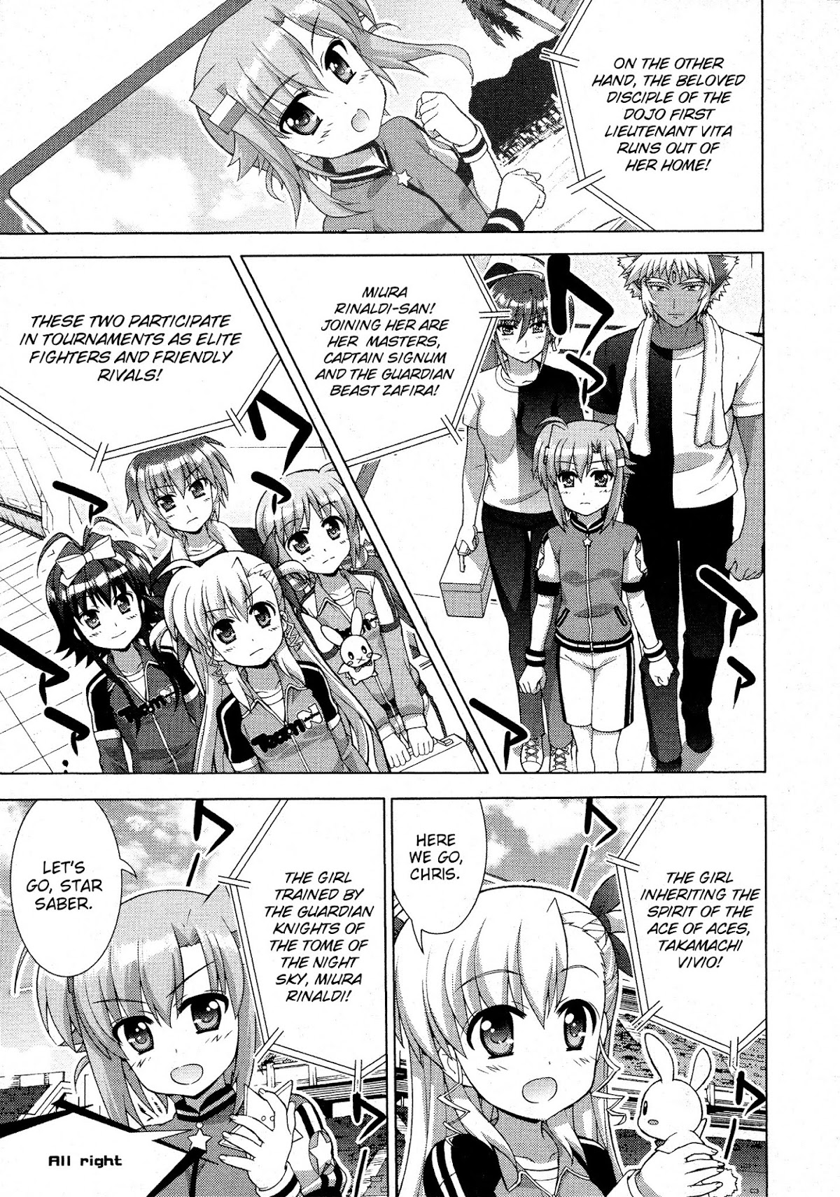 Mahou Shoujo Lyrical Nanoha Vivid Chapter 86 page 27 - Chapter 86 : Road to Victory