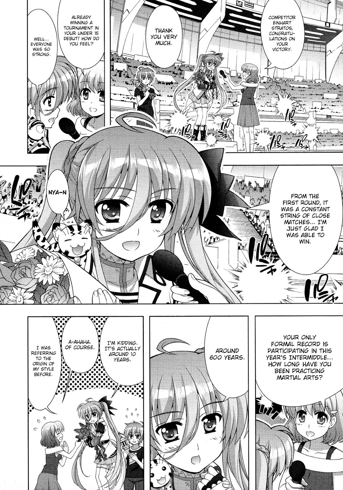 Mahou Shoujo Lyrical Nanoha Vivid Chapter 86 page 4 - Chapter 86 : Road to Victory