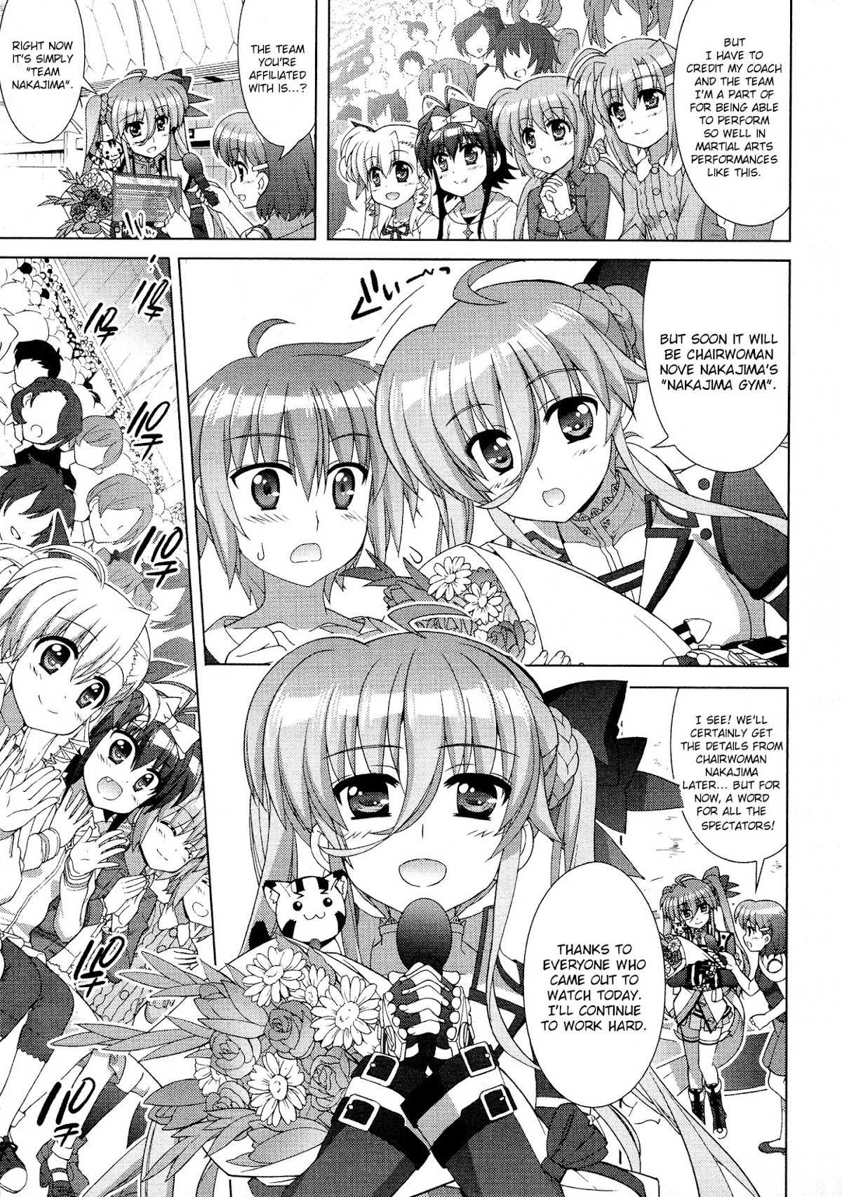 Mahou Shoujo Lyrical Nanoha Vivid Chapter 86 page 5 - Chapter 86 : Road to Victory