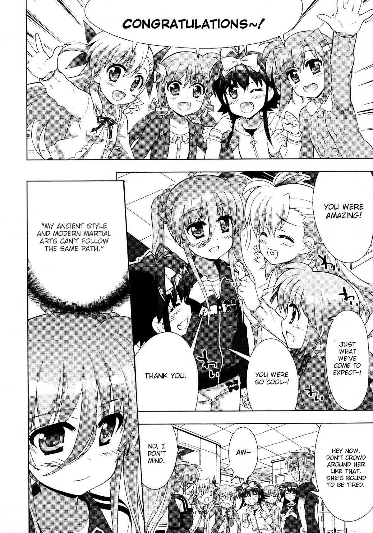 Mahou Shoujo Lyrical Nanoha Vivid Chapter 86 page 8 - Chapter 86 : Road to Victory