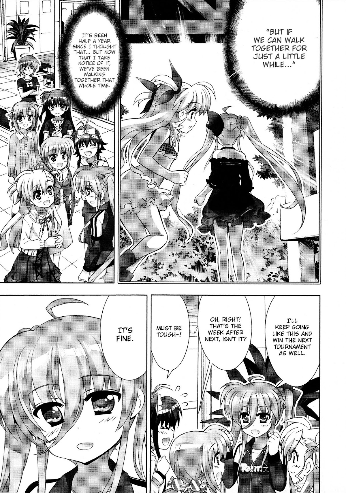 Mahou Shoujo Lyrical Nanoha Vivid Chapter 86 page 9 - Chapter 86 : Road to Victory