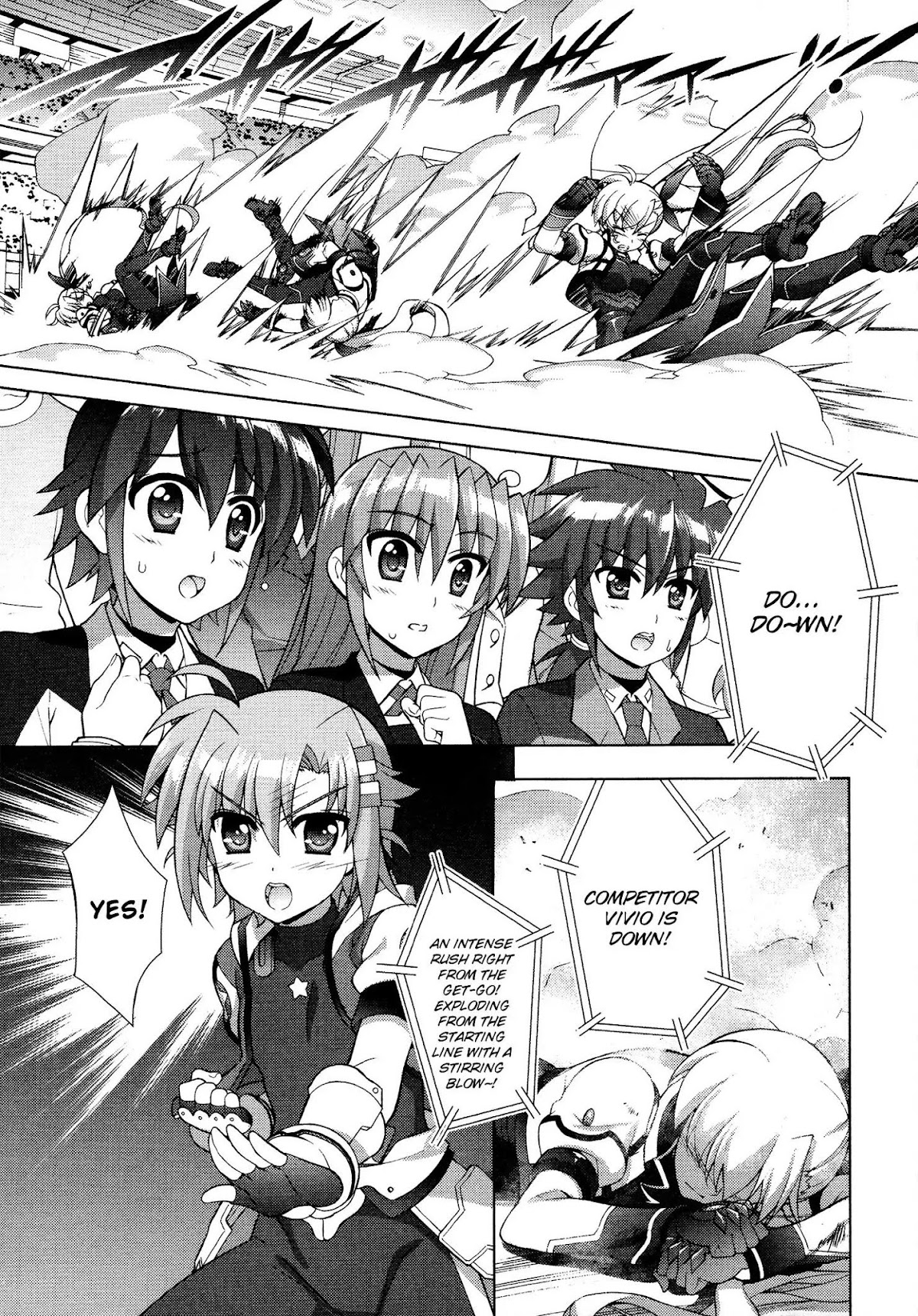 Mahou Shoujo Lyrical Nanoha Vivid Chapter 87 page 12 - Chapter 87: Reciprocation