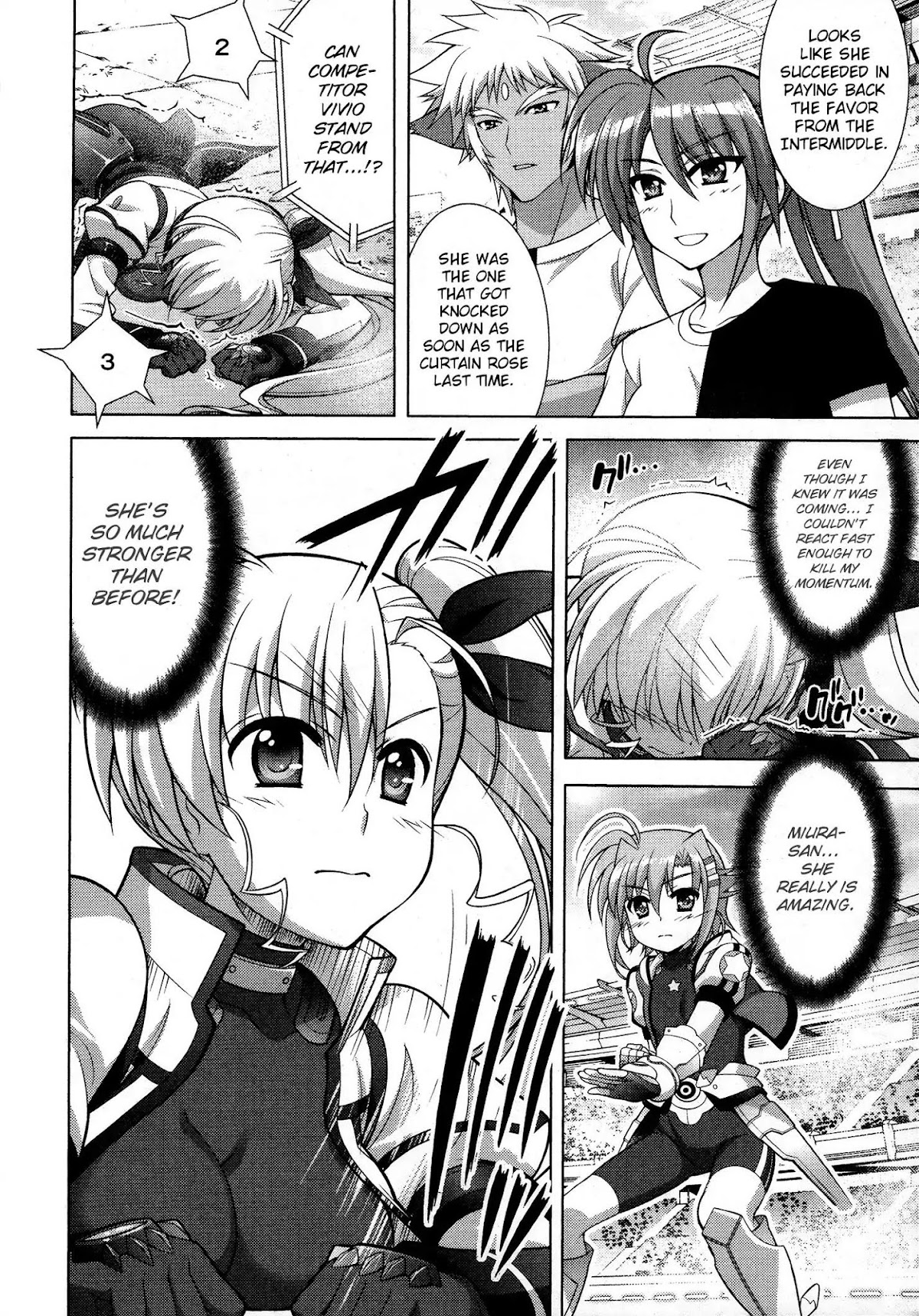 Mahou Shoujo Lyrical Nanoha Vivid Chapter 87 page 13 - Chapter 87: Reciprocation
