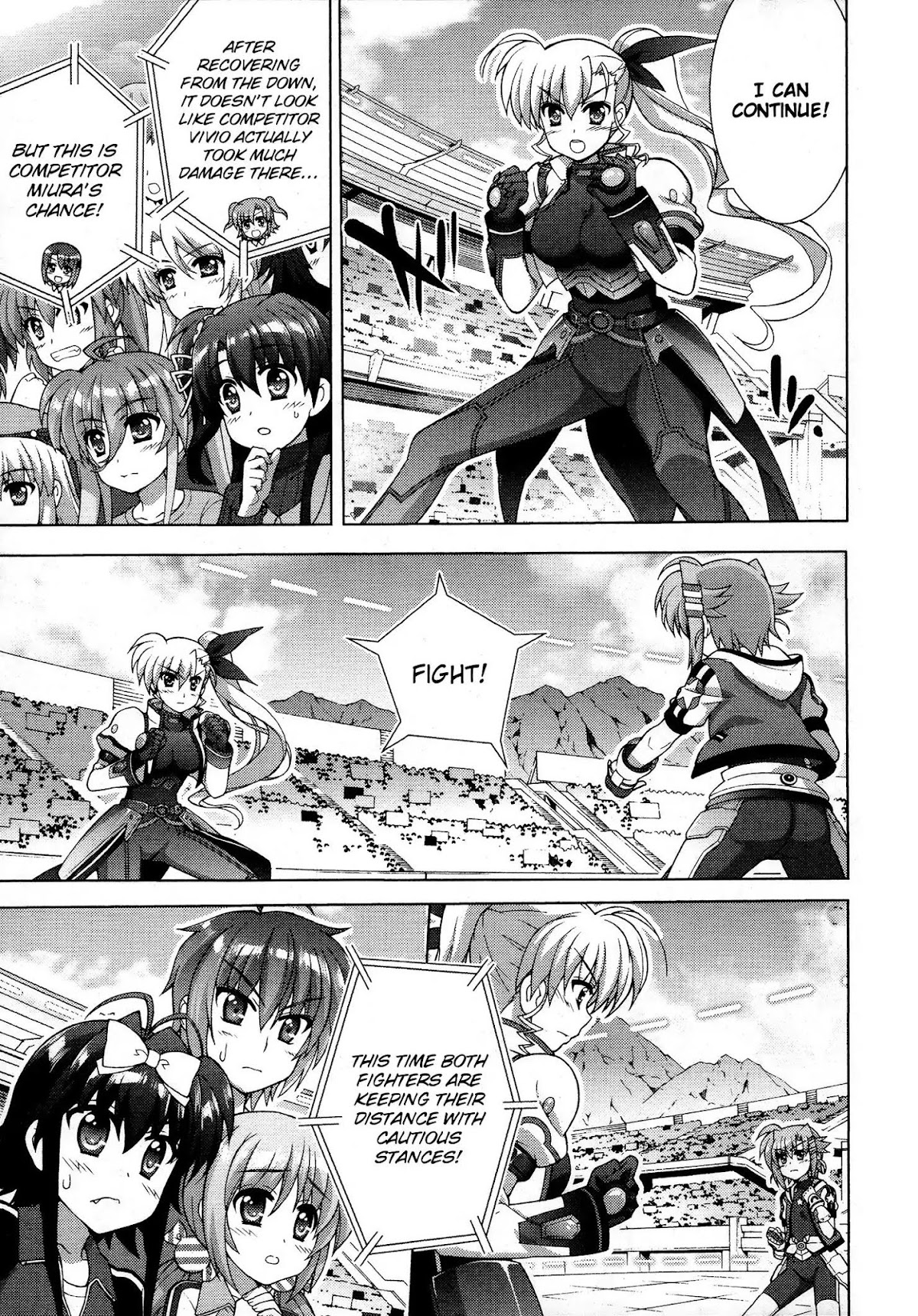 Mahou Shoujo Lyrical Nanoha Vivid Chapter 87 page 14 - Chapter 87: Reciprocation