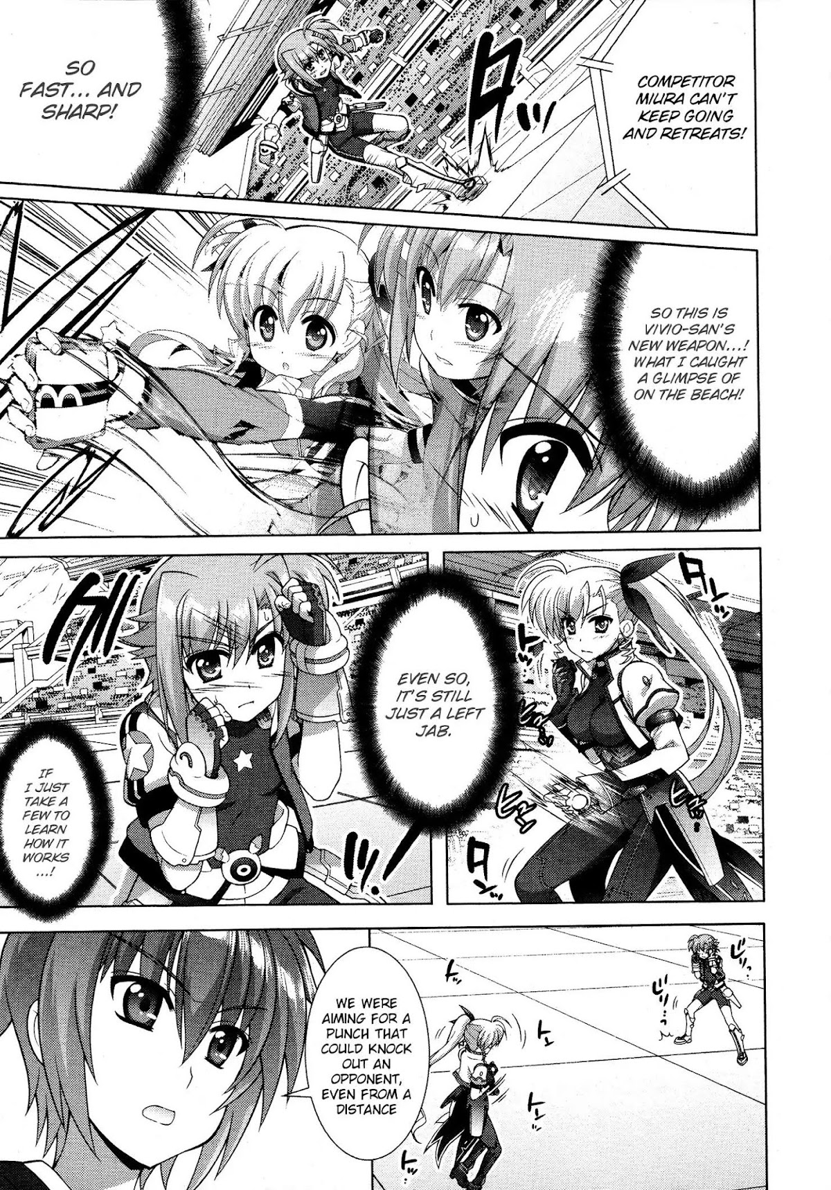 Mahou Shoujo Lyrical Nanoha Vivid Chapter 87 page 21 - Chapter 87: Reciprocation