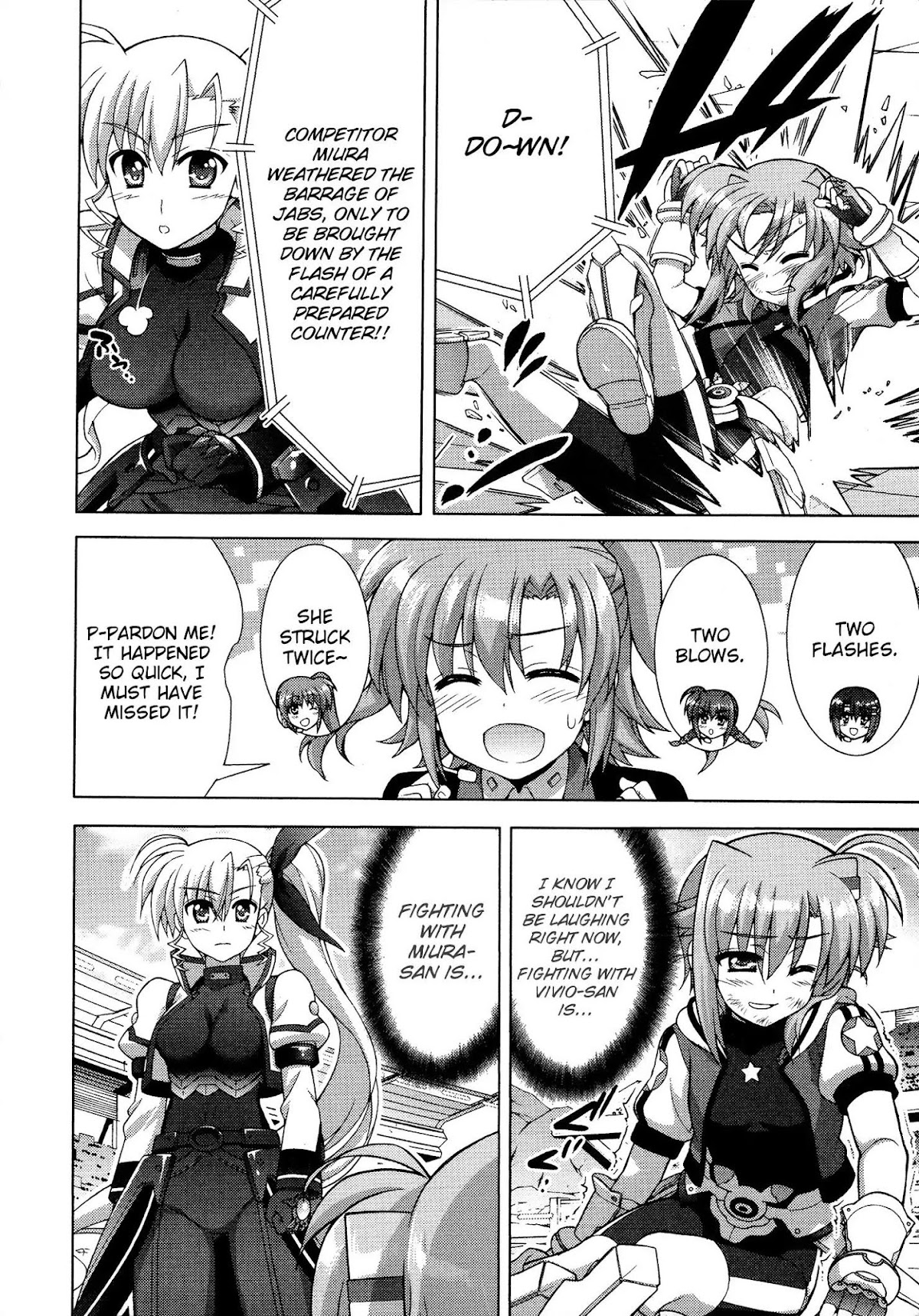 Mahou Shoujo Lyrical Nanoha Vivid Chapter 87 page 25 - Chapter 87: Reciprocation