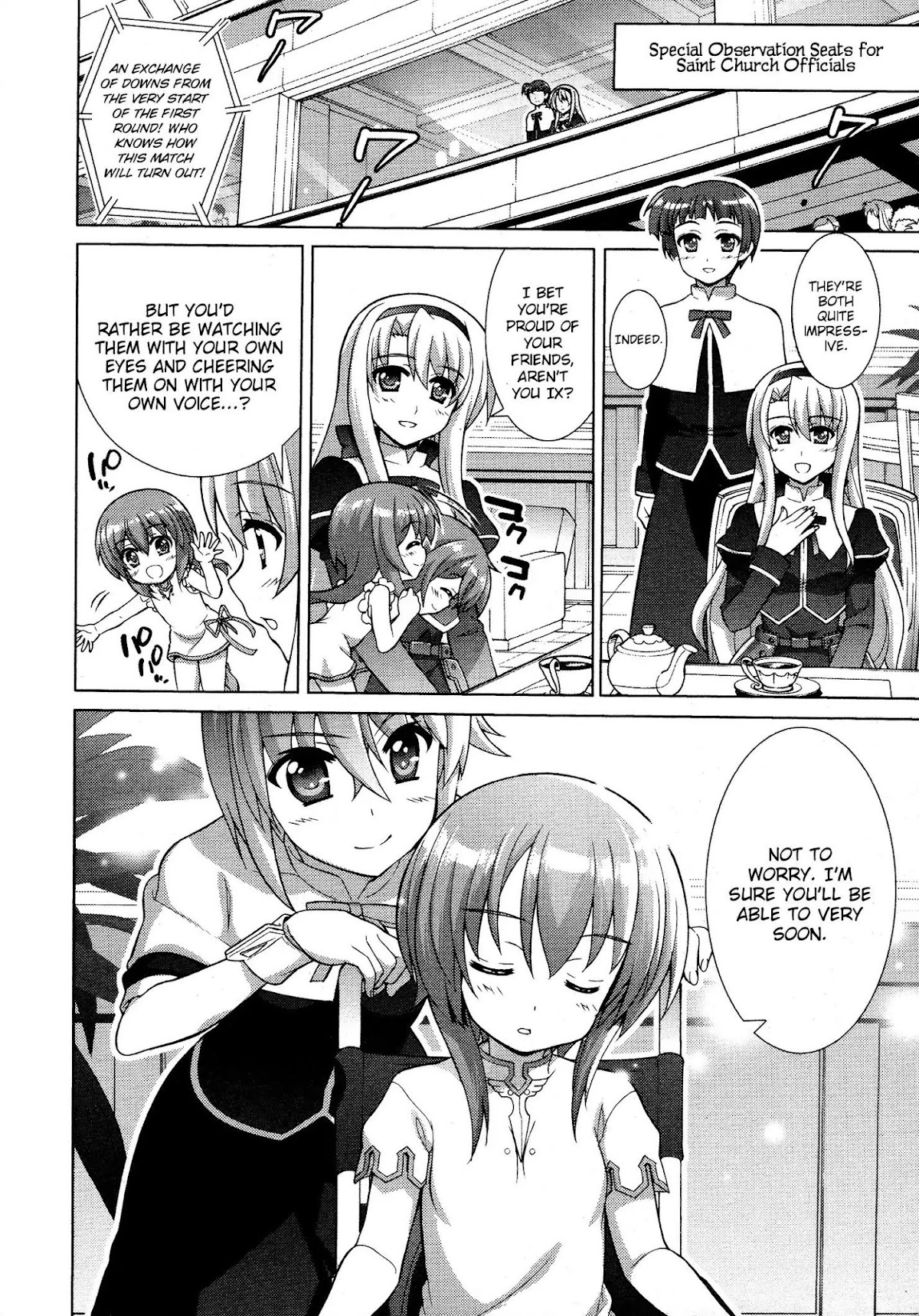 Mahou Shoujo Lyrical Nanoha Vivid Chapter 87 page 27 - Chapter 87: Reciprocation