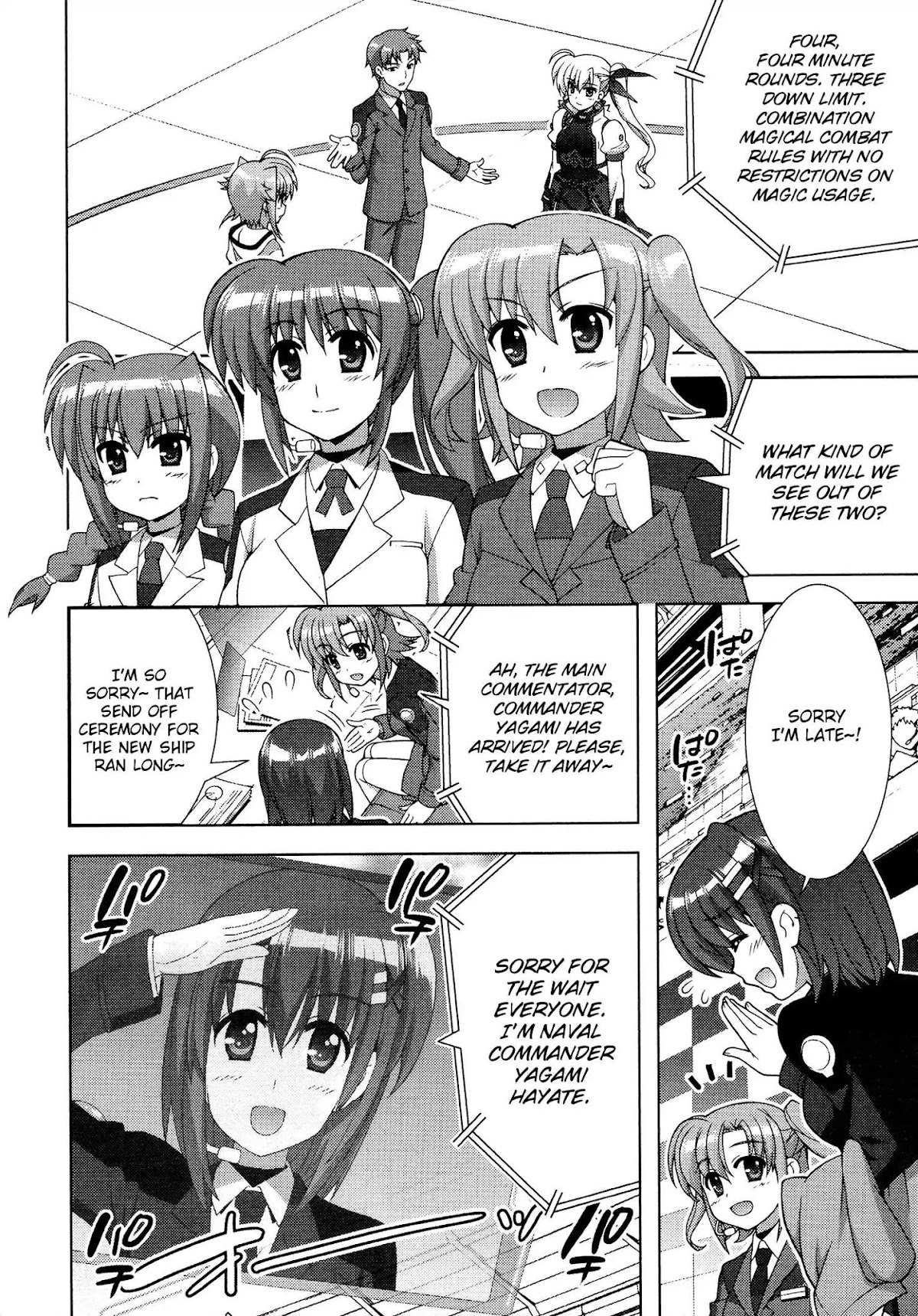 Mahou Shoujo Lyrical Nanoha Vivid Chapter 87 page 4 - Chapter 87: Reciprocation