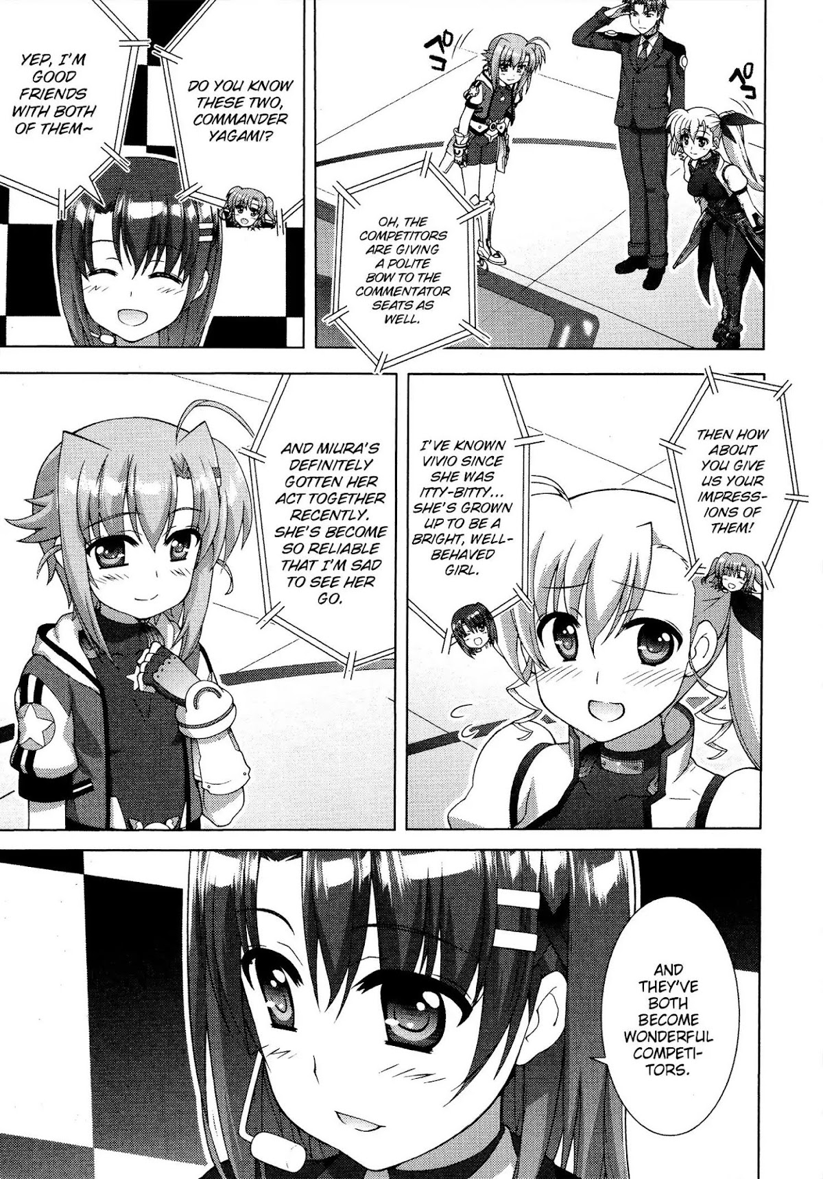 Mahou Shoujo Lyrical Nanoha Vivid Chapter 87 page 5 - Chapter 87: Reciprocation