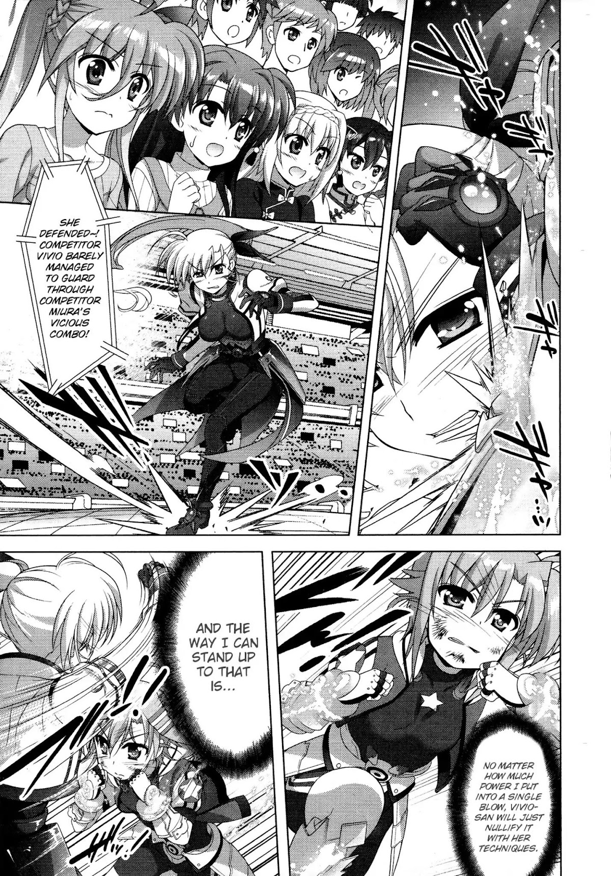 Mahou Shoujo Lyrical Nanoha Vivid Chapter 88 page 12 - Chapter 88: Gale