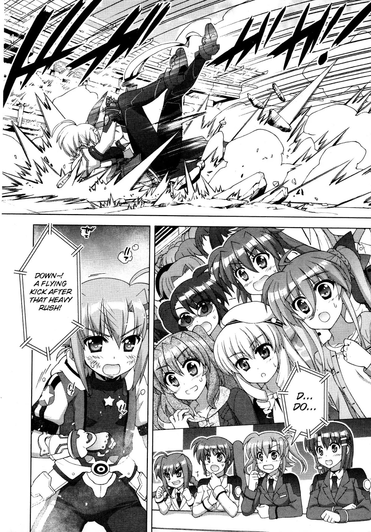 Mahou Shoujo Lyrical Nanoha Vivid Chapter 88 page 18 - Chapter 88: Gale