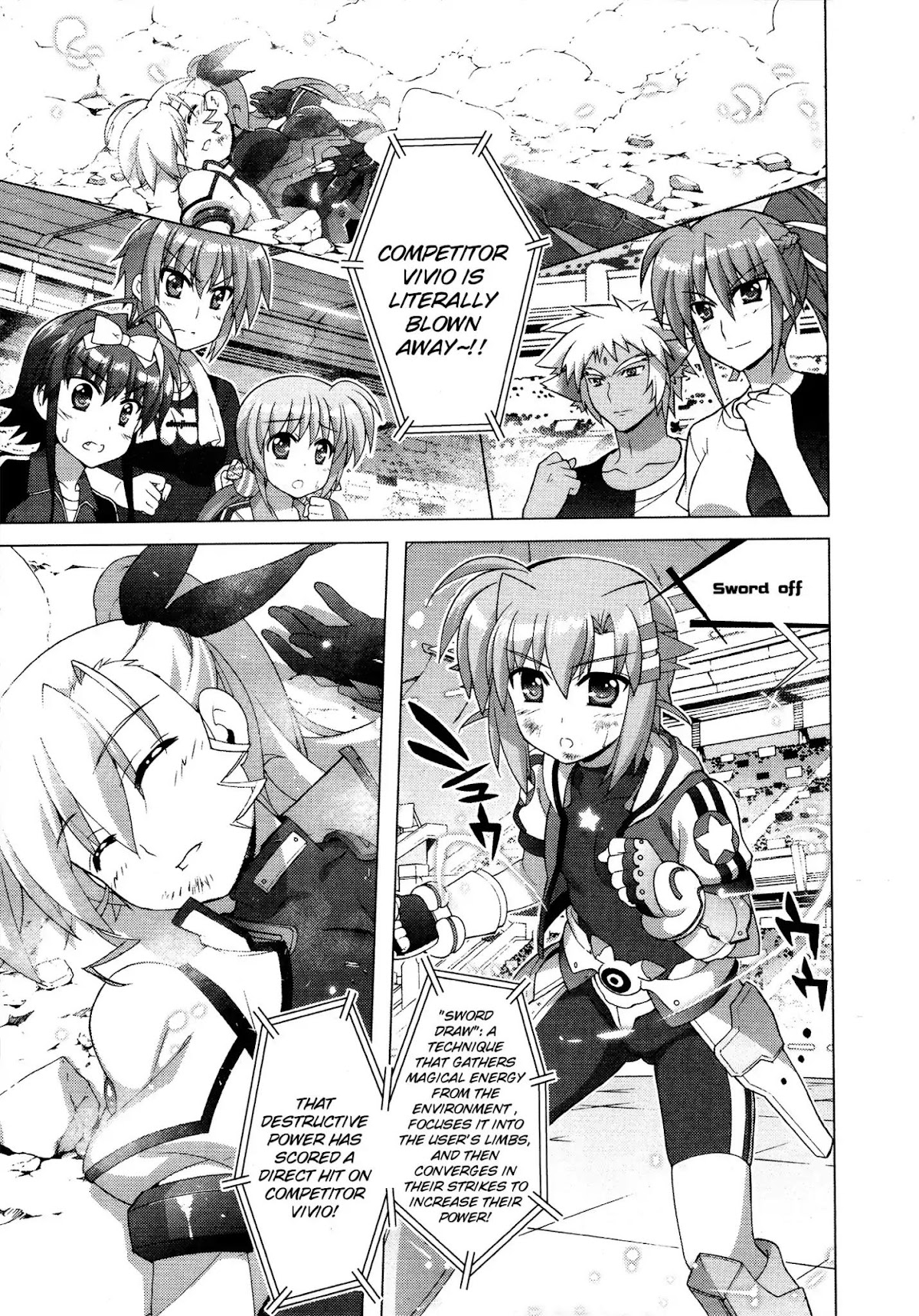 Mahou Shoujo Lyrical Nanoha Vivid Chapter 88 page 19 - Chapter 88: Gale