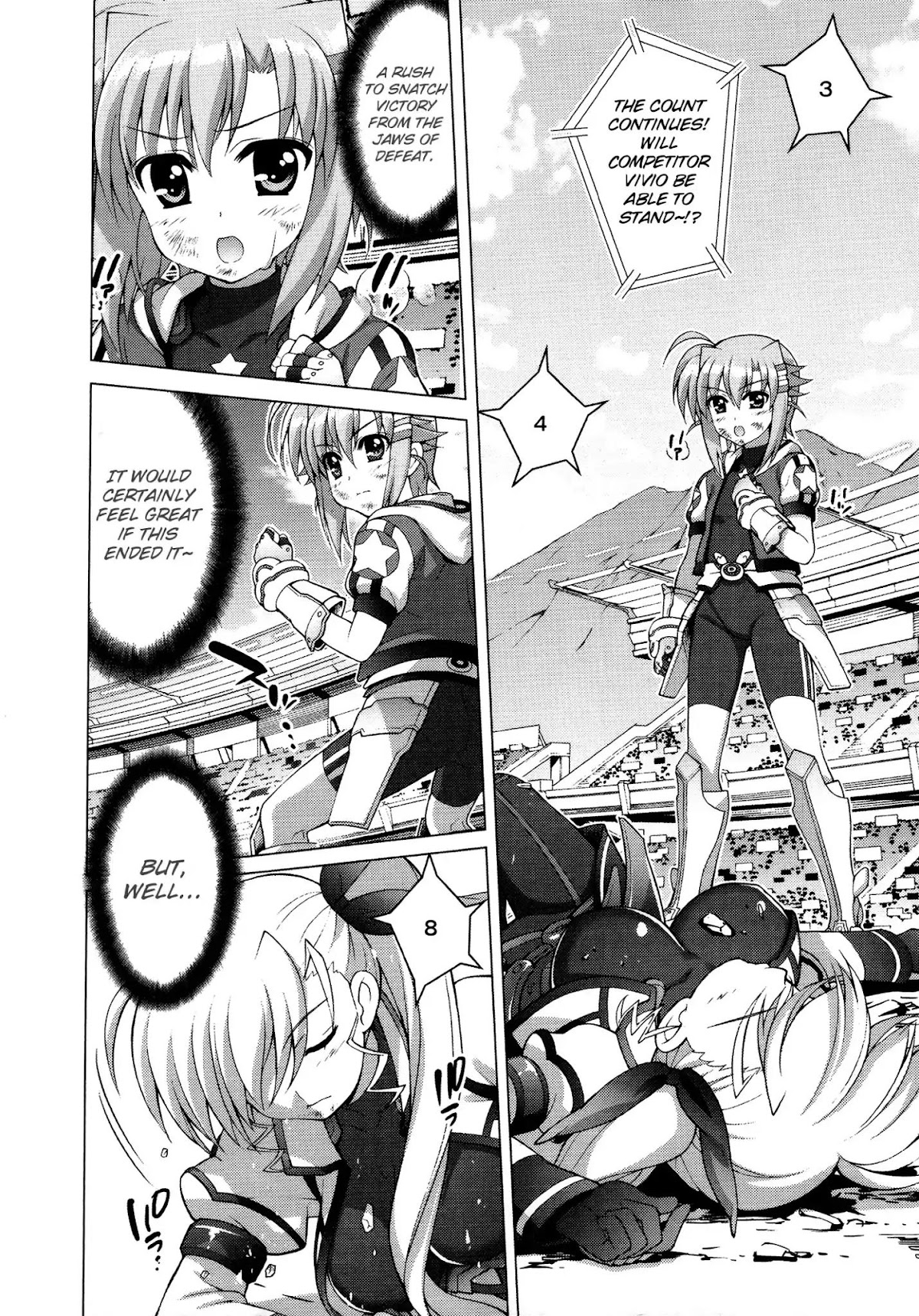 Mahou Shoujo Lyrical Nanoha Vivid Chapter 88 page 20 - Chapter 88: Gale