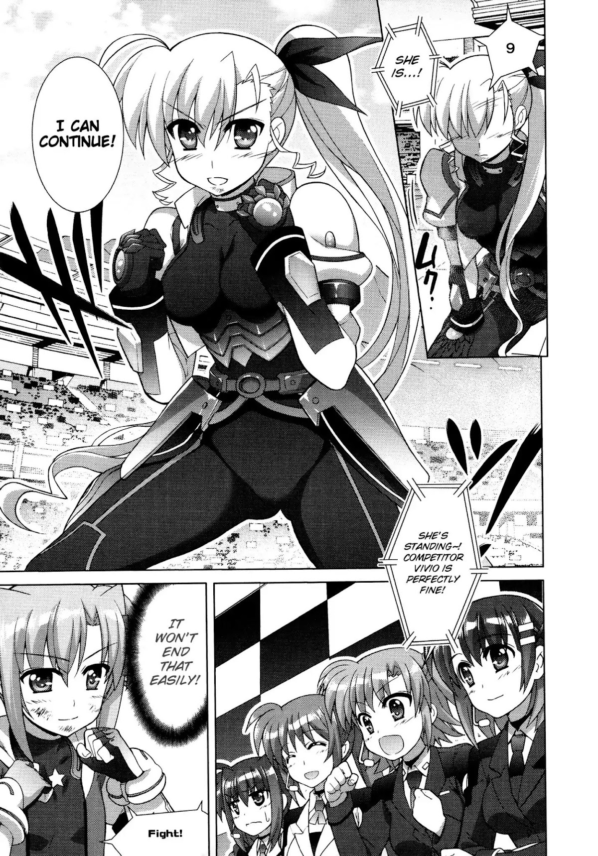 Mahou Shoujo Lyrical Nanoha Vivid Chapter 88 page 21 - Chapter 88: Gale