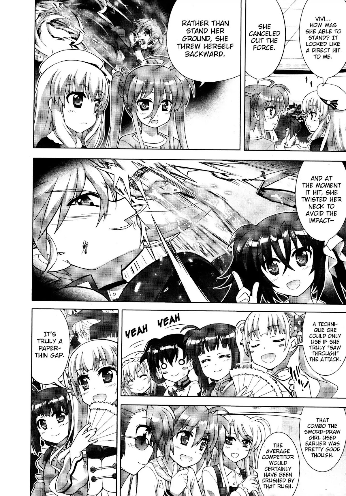 Mahou Shoujo Lyrical Nanoha Vivid Chapter 88 page 22 - Chapter 88: Gale
