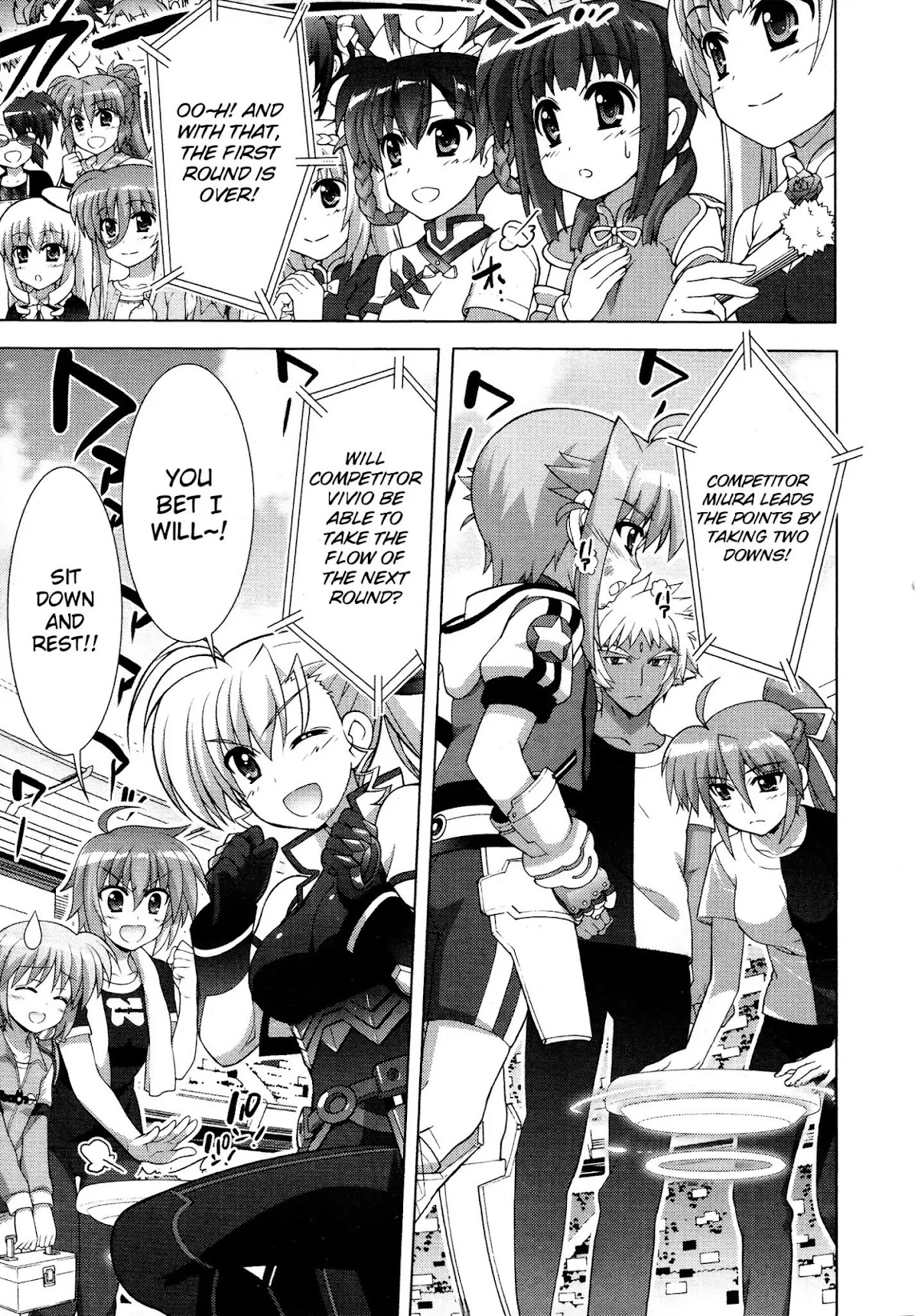 Mahou Shoujo Lyrical Nanoha Vivid Chapter 88 page 27 - Chapter 88: Gale