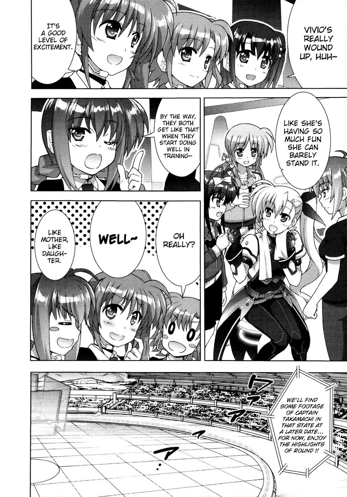 Mahou Shoujo Lyrical Nanoha Vivid Chapter 88 page 28 - Chapter 88: Gale