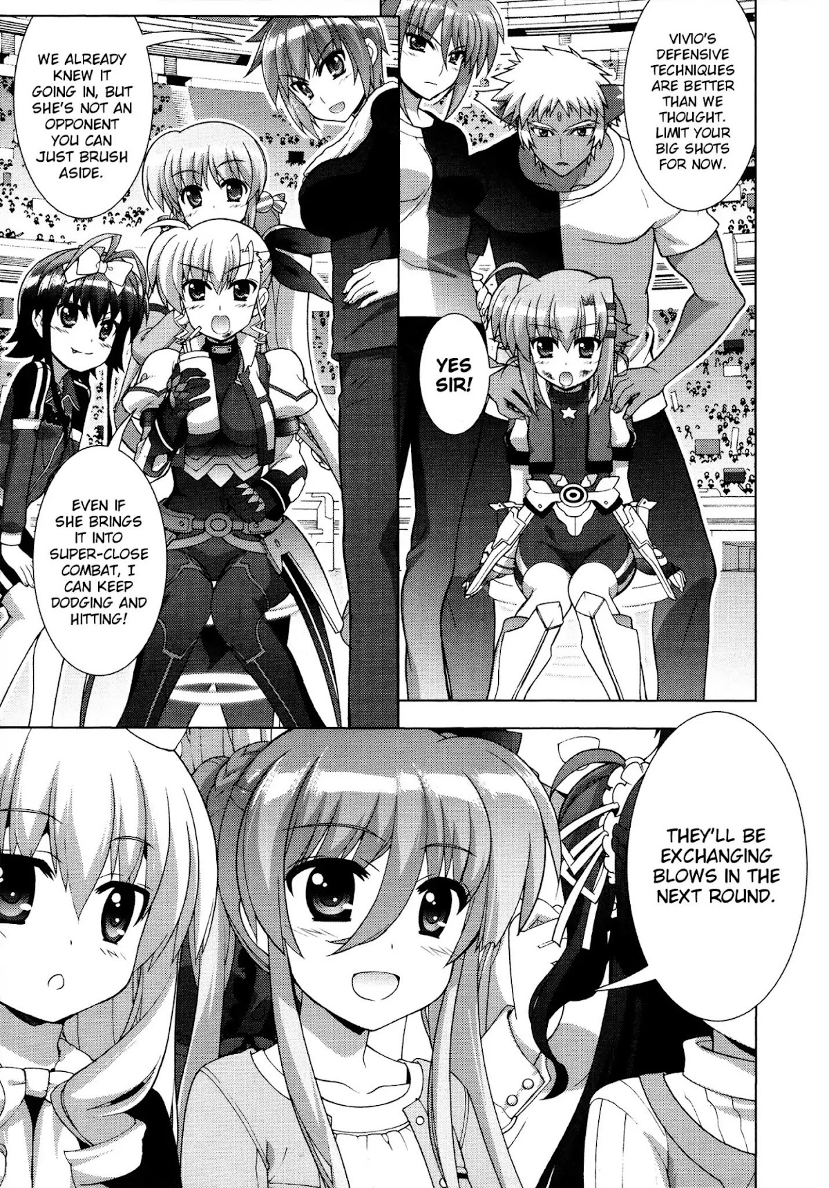 Mahou Shoujo Lyrical Nanoha Vivid Chapter 88 page 29 - Chapter 88: Gale