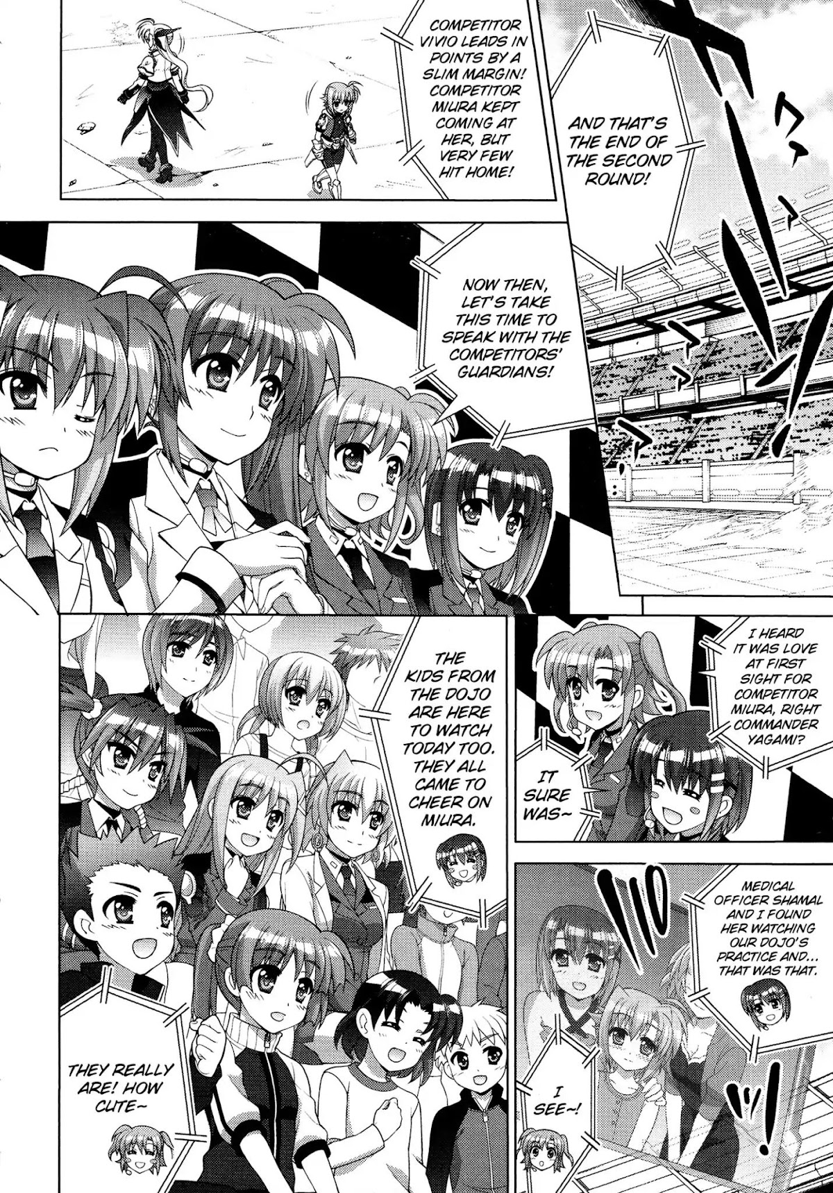 Mahou Shoujo Lyrical Nanoha Vivid Chapter 89 page 10 - Chapter 89: Roaring Dragon