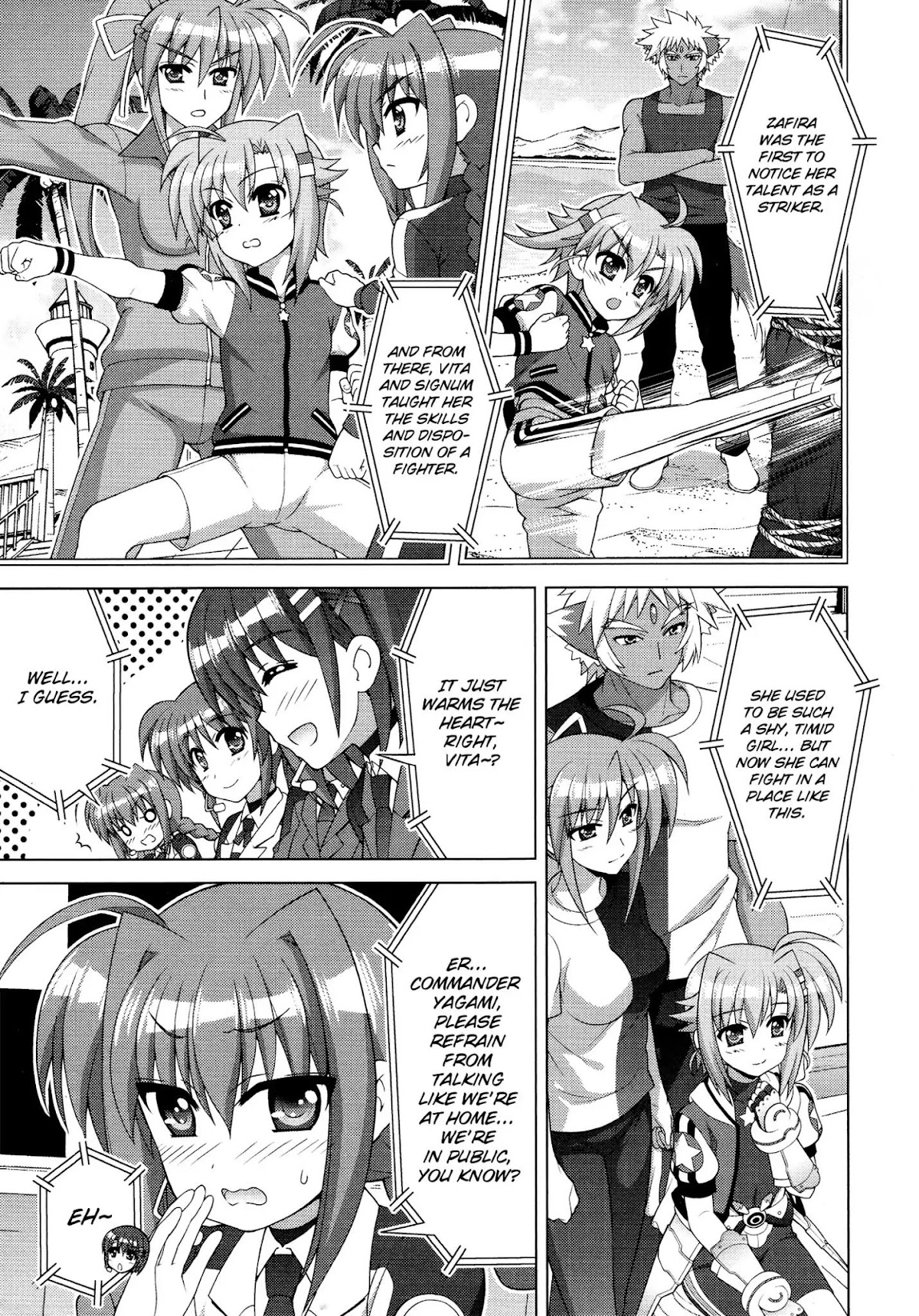 Mahou Shoujo Lyrical Nanoha Vivid Chapter 89 page 11 - Chapter 89: Roaring Dragon