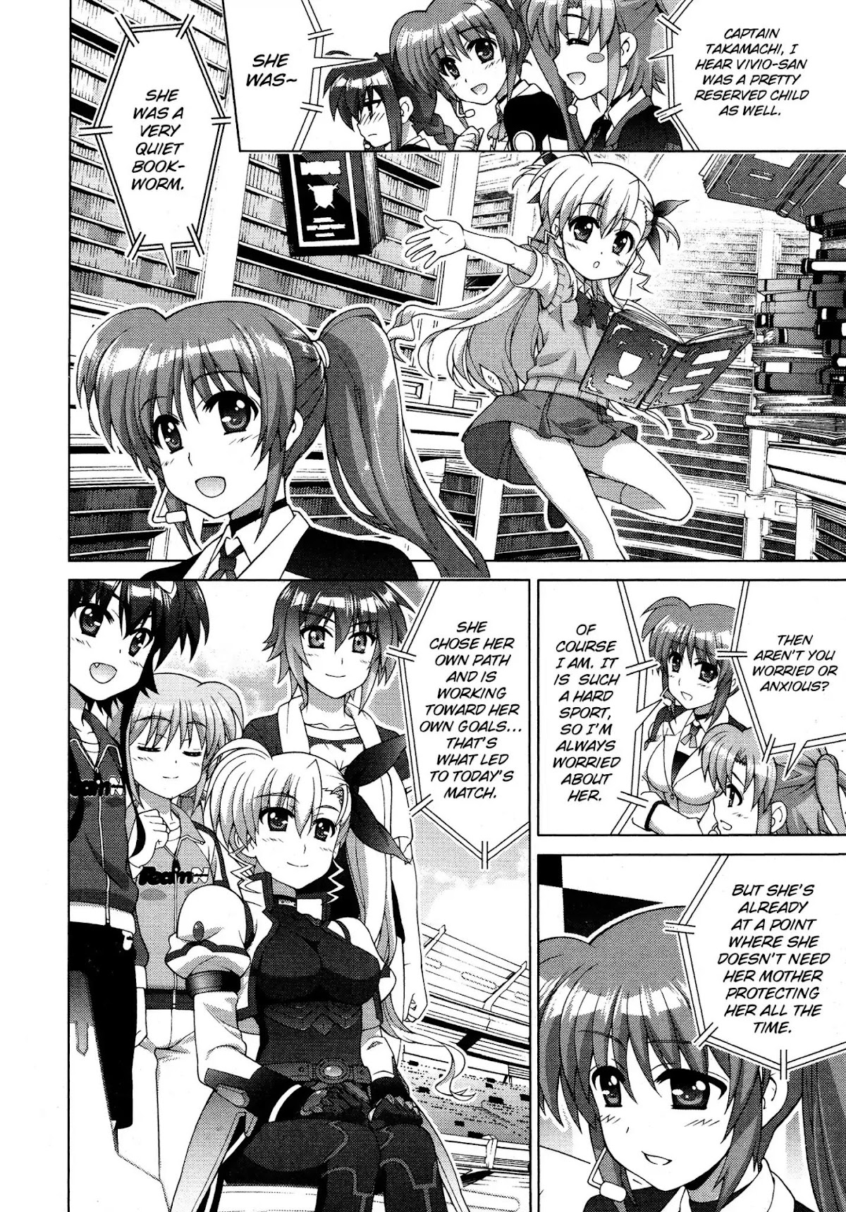 Mahou Shoujo Lyrical Nanoha Vivid Chapter 89 page 12 - Chapter 89: Roaring Dragon