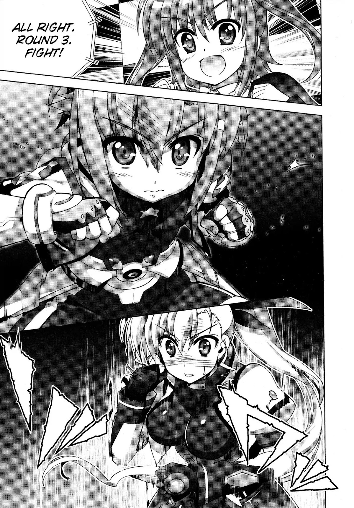 Mahou Shoujo Lyrical Nanoha Vivid Chapter 89 page 17 - Chapter 89: Roaring Dragon
