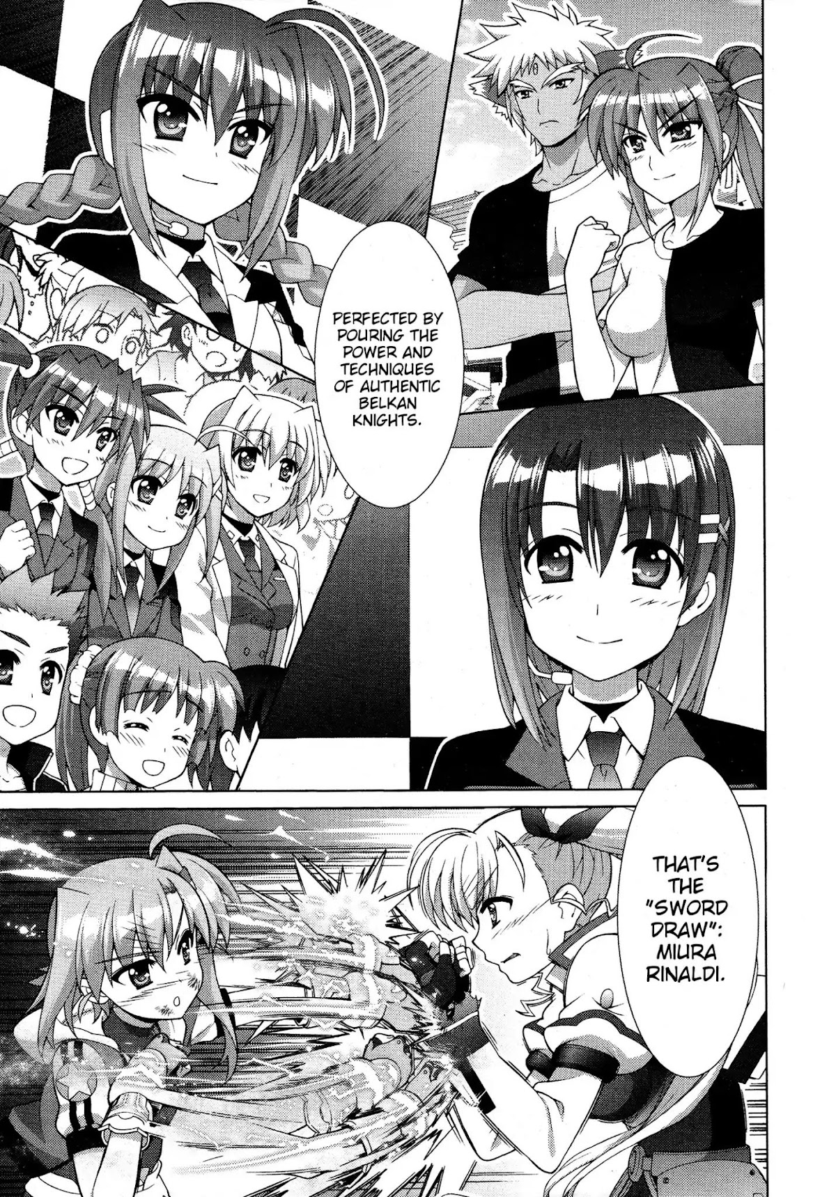 Mahou Shoujo Lyrical Nanoha Vivid Chapter 89 page 24 - Chapter 89: Roaring Dragon
