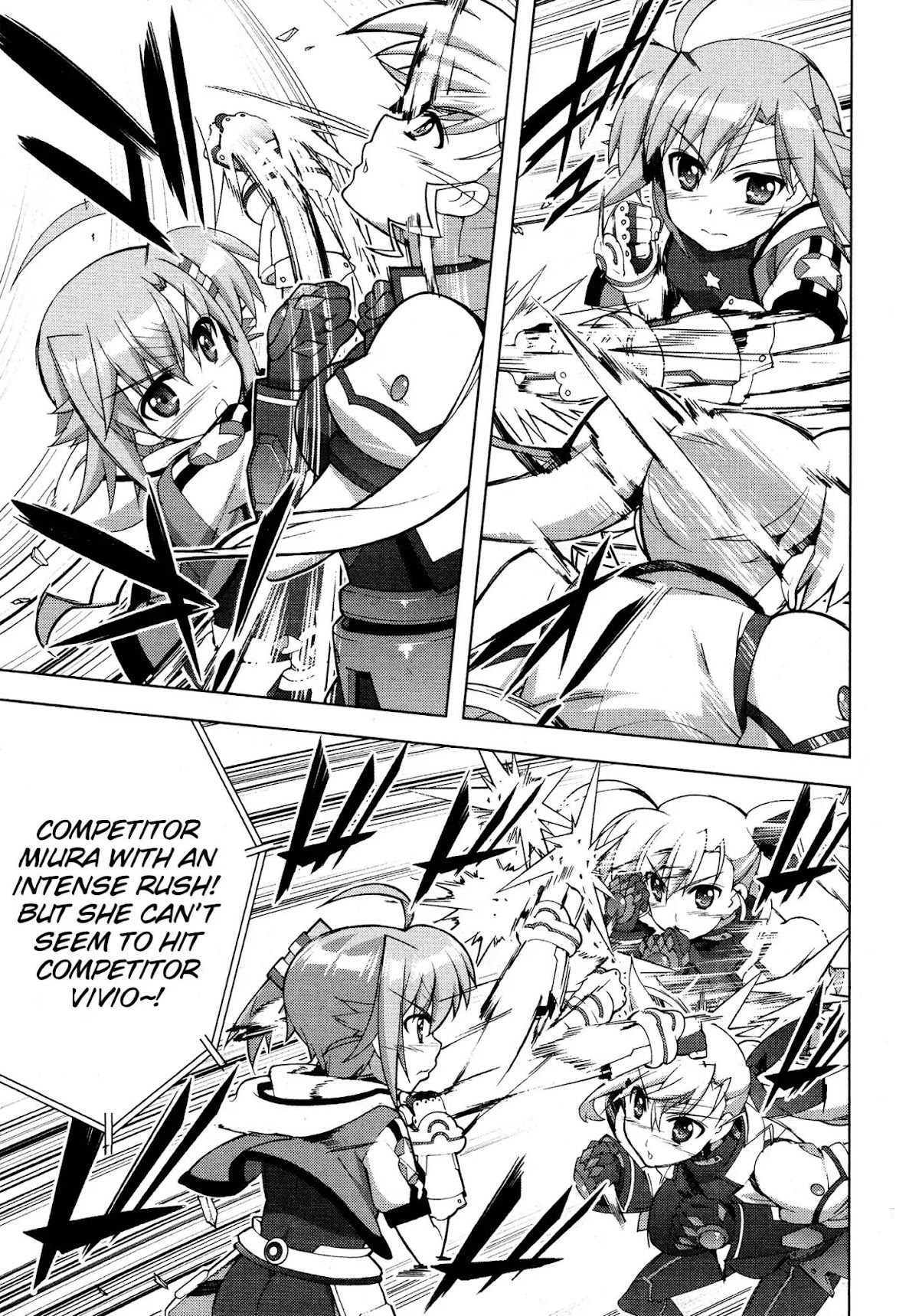 Mahou Shoujo Lyrical Nanoha Vivid Chapter 89 page 5 - Chapter 89: Roaring Dragon