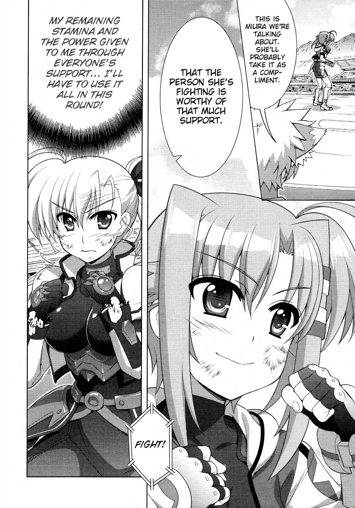 Mahou Shoujo Lyrical Nanoha Vivid Chapter 90 page 17 - Chapter 90: What I Want To Come True