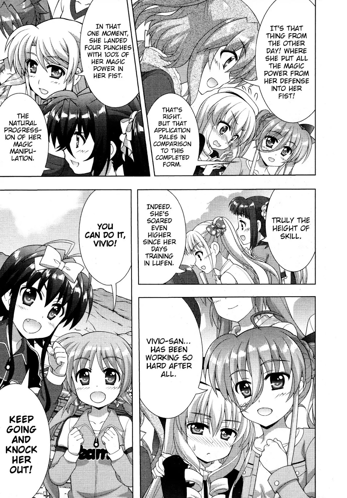 Mahou Shoujo Lyrical Nanoha Vivid Chapter 90 page 25 - Chapter 90: What I Want To Come True