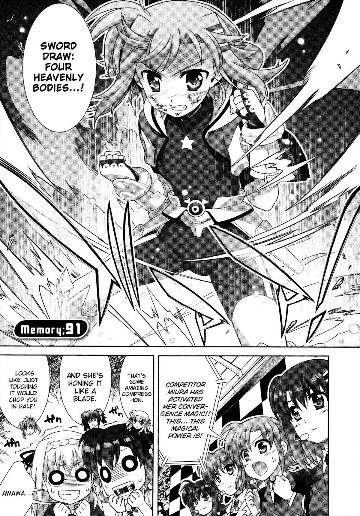 Mahou Shoujo Lyrical Nanoha Vivid Chapter 91 page 1 - Chapter 91: The Deciding Moment