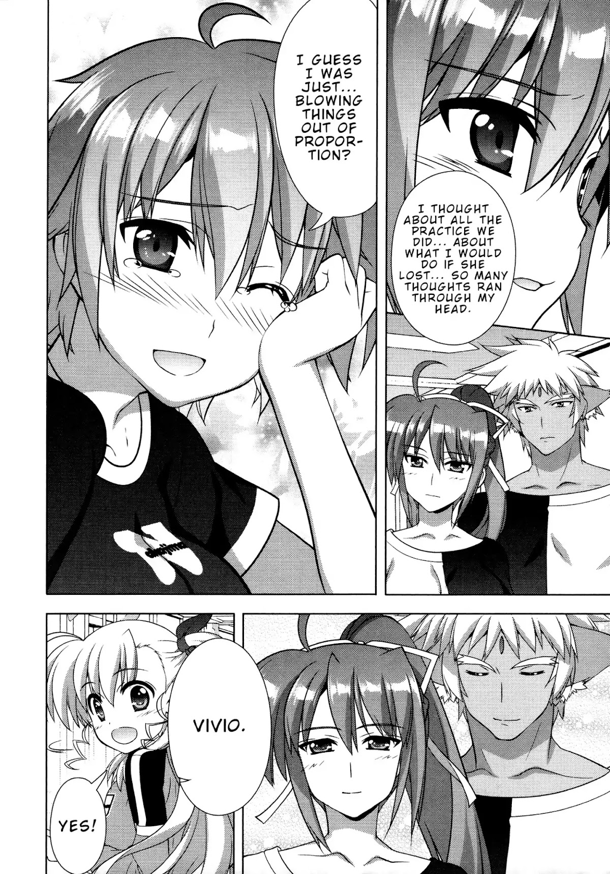 Mahou Shoujo Lyrical Nanoha Vivid Chapter 92 page 10 - Chapter 92: Path to the Future Stage