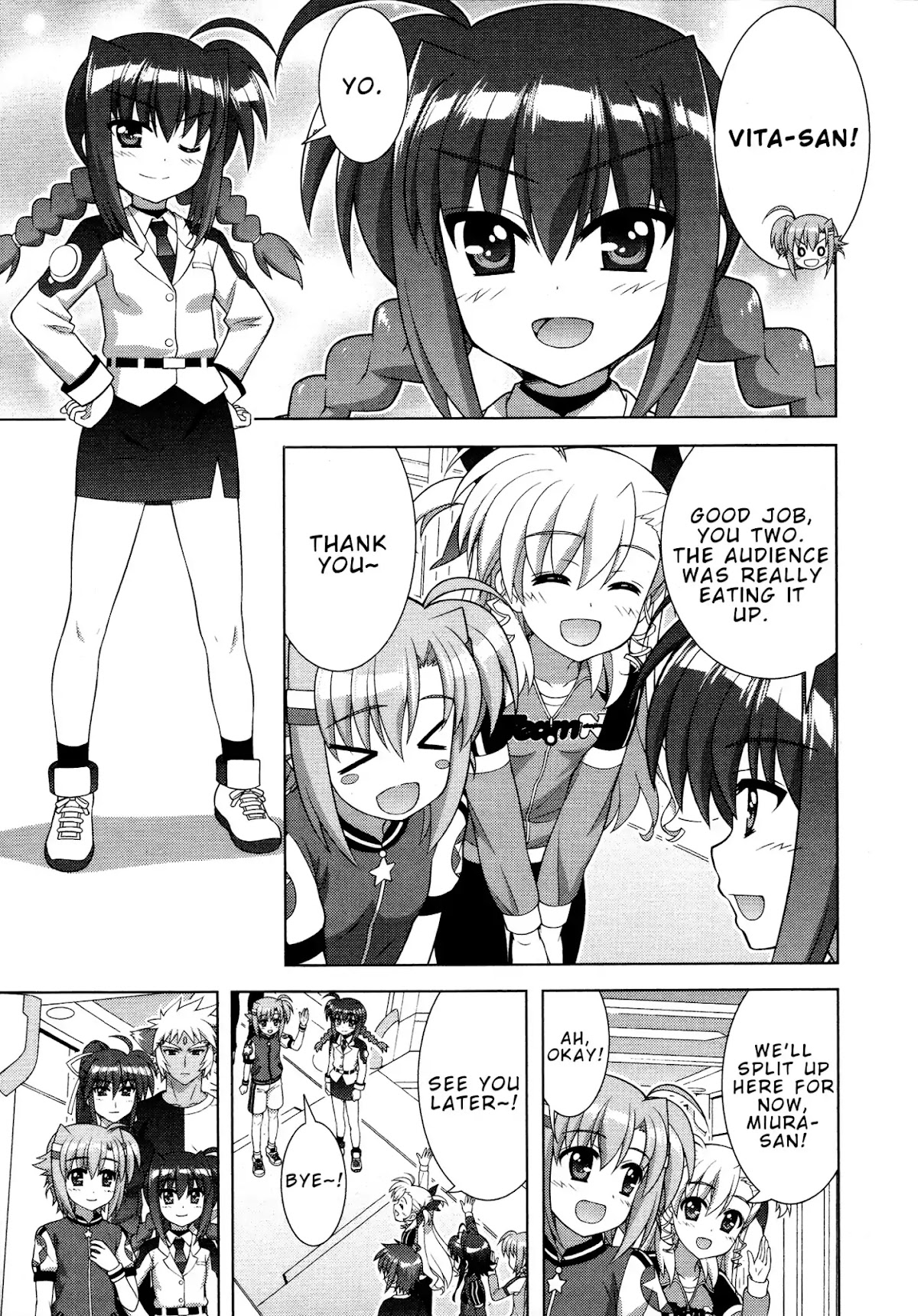Mahou Shoujo Lyrical Nanoha Vivid Chapter 92 page 13 - Chapter 92: Path to the Future Stage