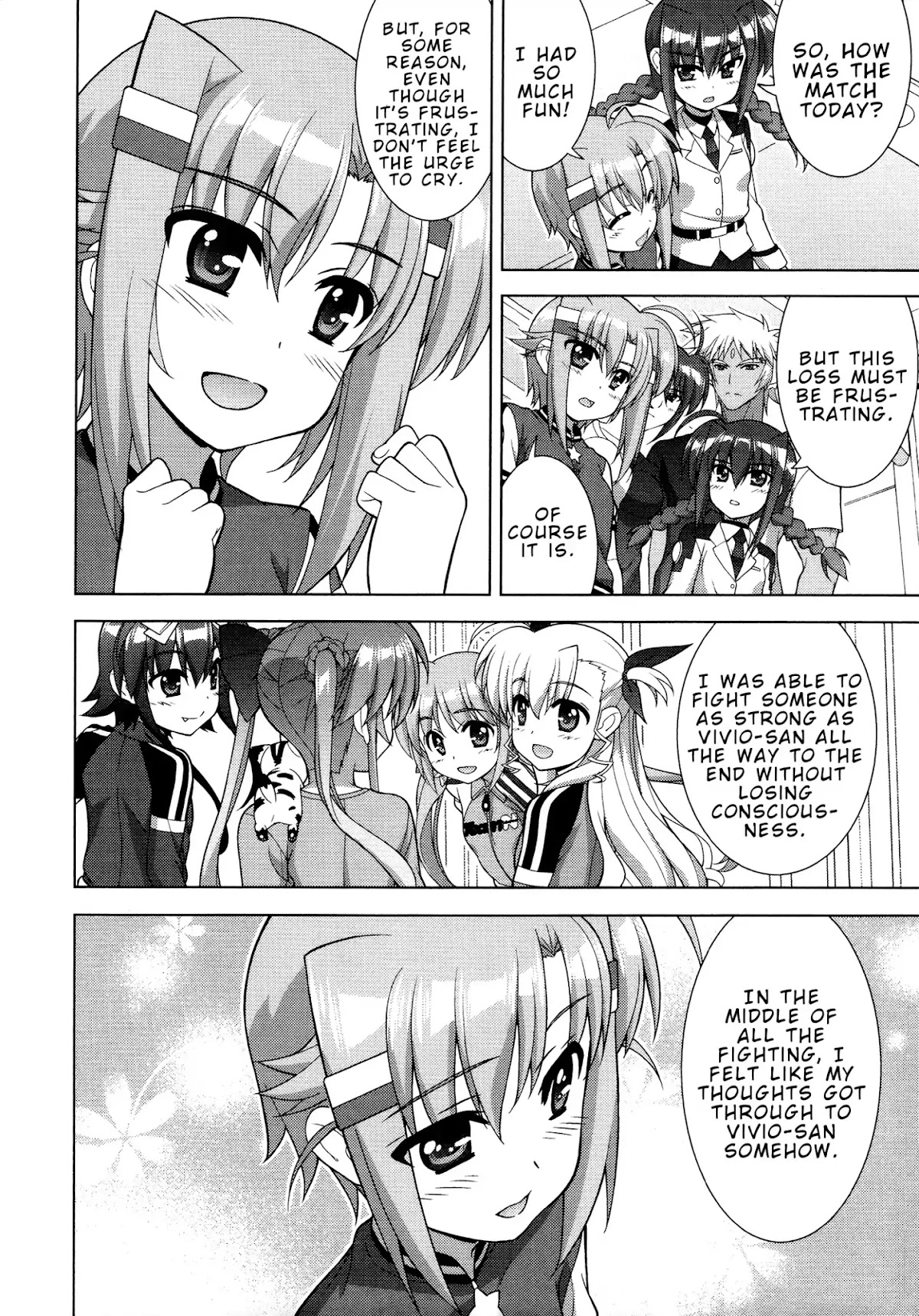 Mahou Shoujo Lyrical Nanoha Vivid Chapter 92 page 14 - Chapter 92: Path to the Future Stage