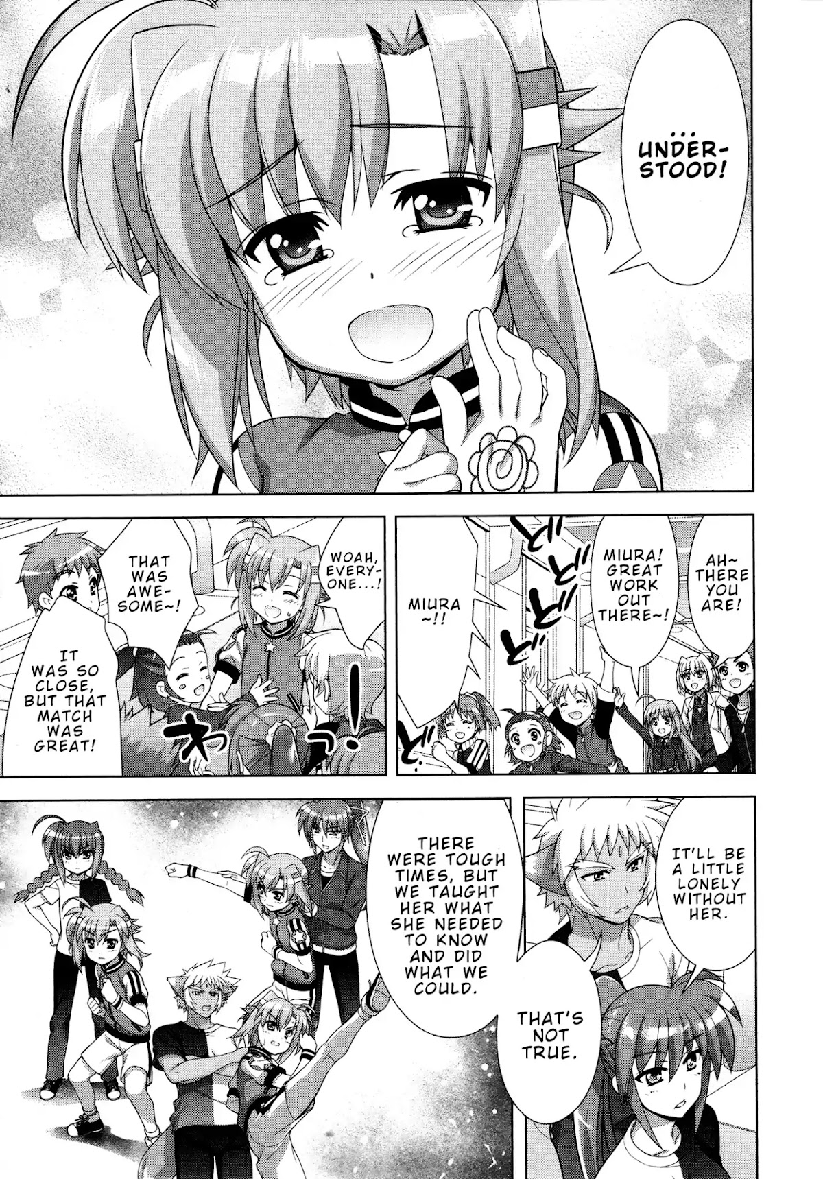 Mahou Shoujo Lyrical Nanoha Vivid Chapter 92 page 17 - Chapter 92: Path to the Future Stage
