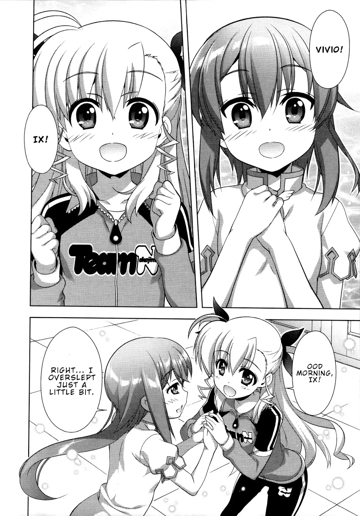 Mahou Shoujo Lyrical Nanoha Vivid Chapter 92 page 21 - Chapter 92: Path to the Future Stage