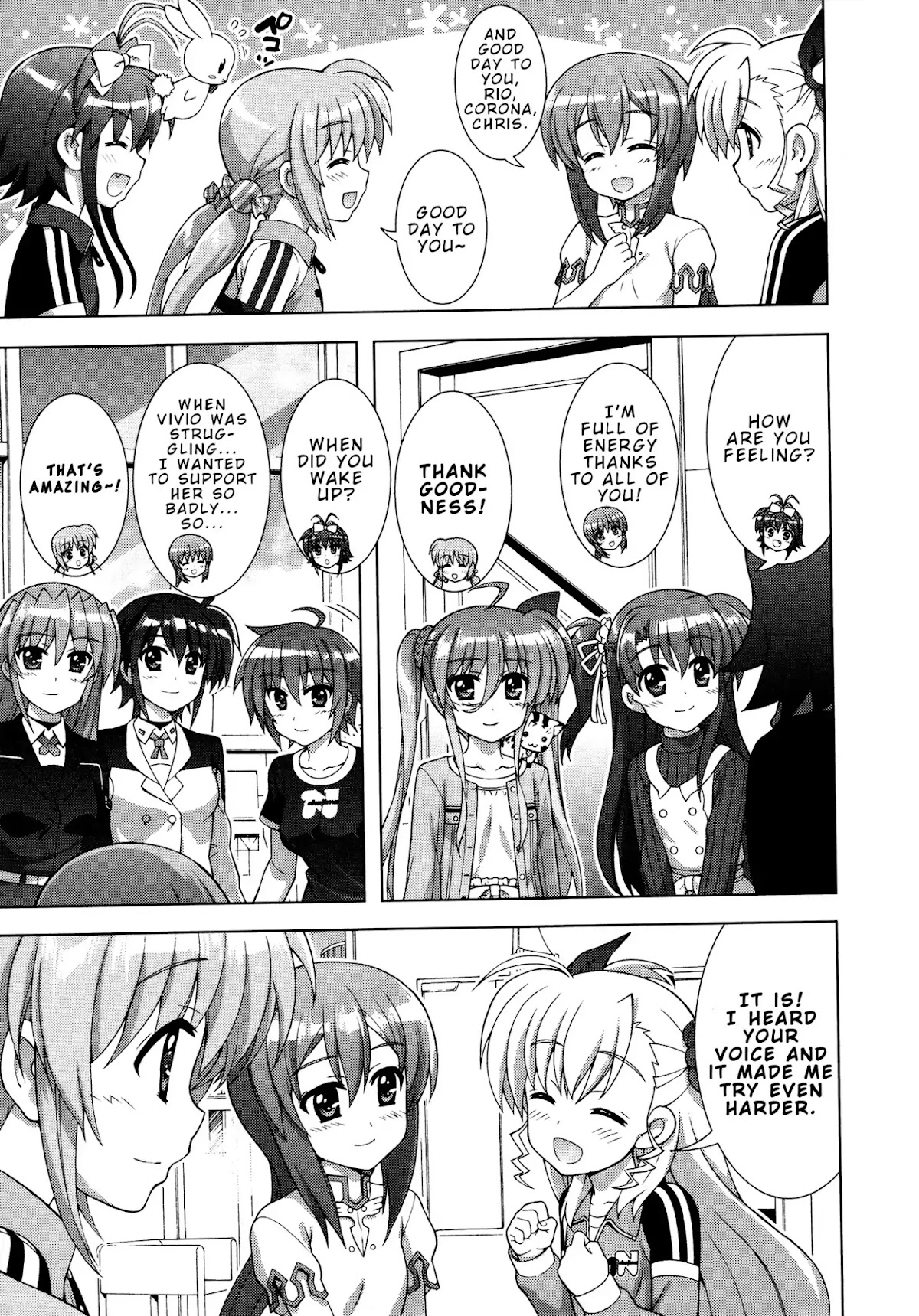 Mahou Shoujo Lyrical Nanoha Vivid Chapter 92 page 22 - Chapter 92: Path to the Future Stage
