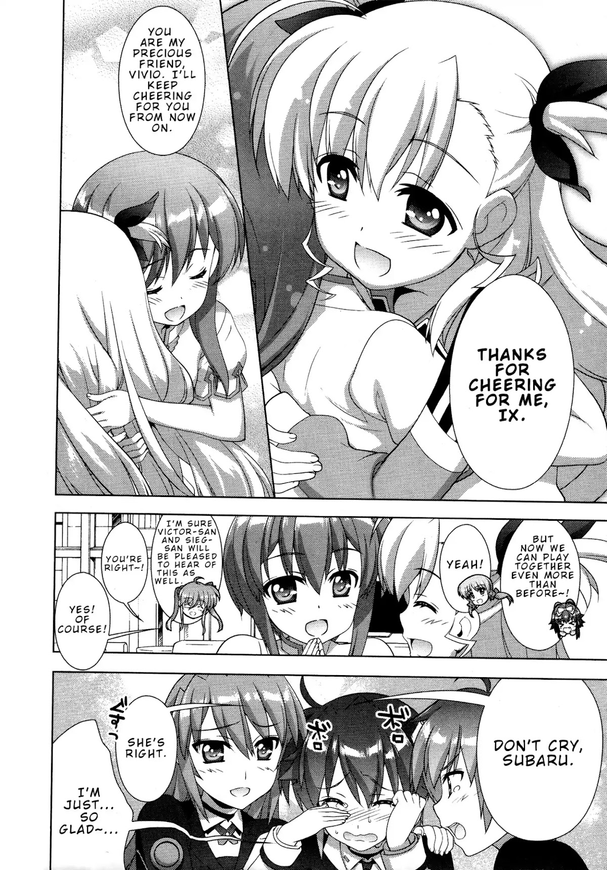 Mahou Shoujo Lyrical Nanoha Vivid Chapter 92 page 23 - Chapter 92: Path to the Future Stage